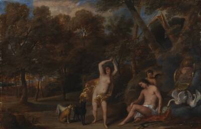 Venus begræder den døde Adonis