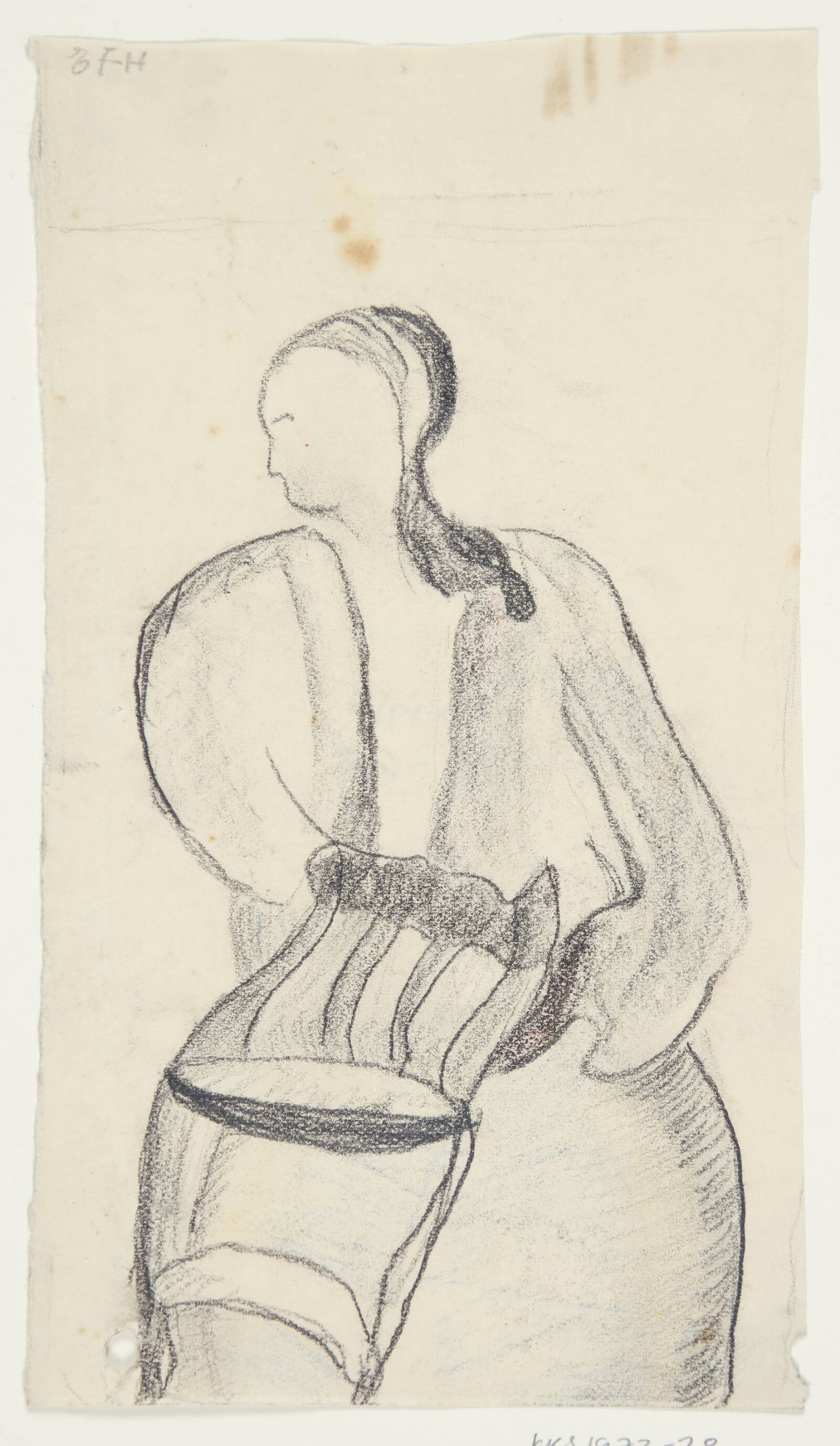 Kvindefigur, Else Fischer-Hansen, 1934-1935