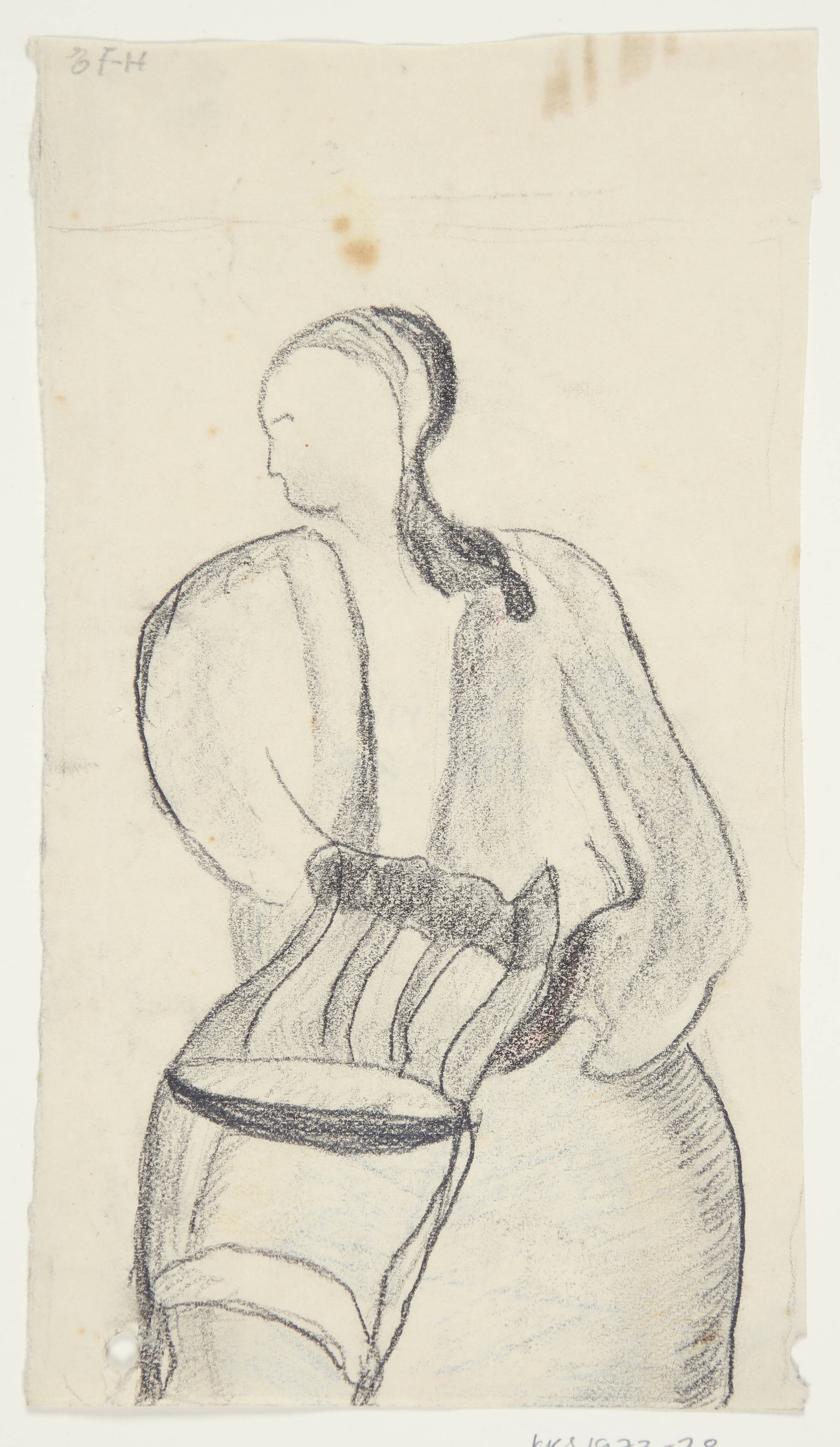 Kvindefigur, Else Fischer-Hansen, 1934-1935