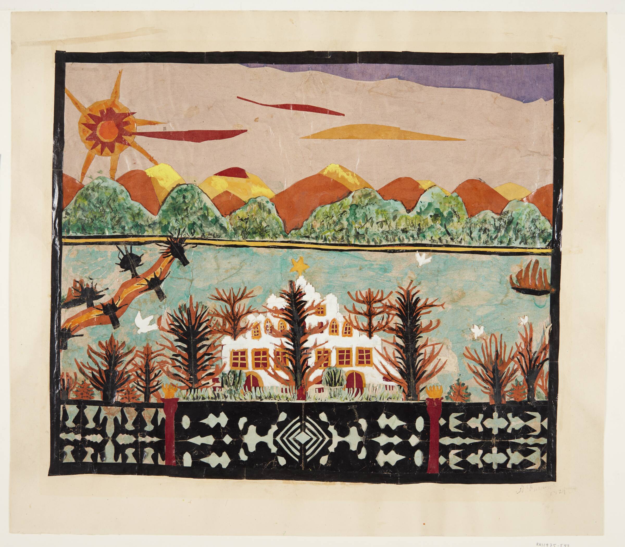 Fredens slot, Anna Pawlowna Jensen, 1954