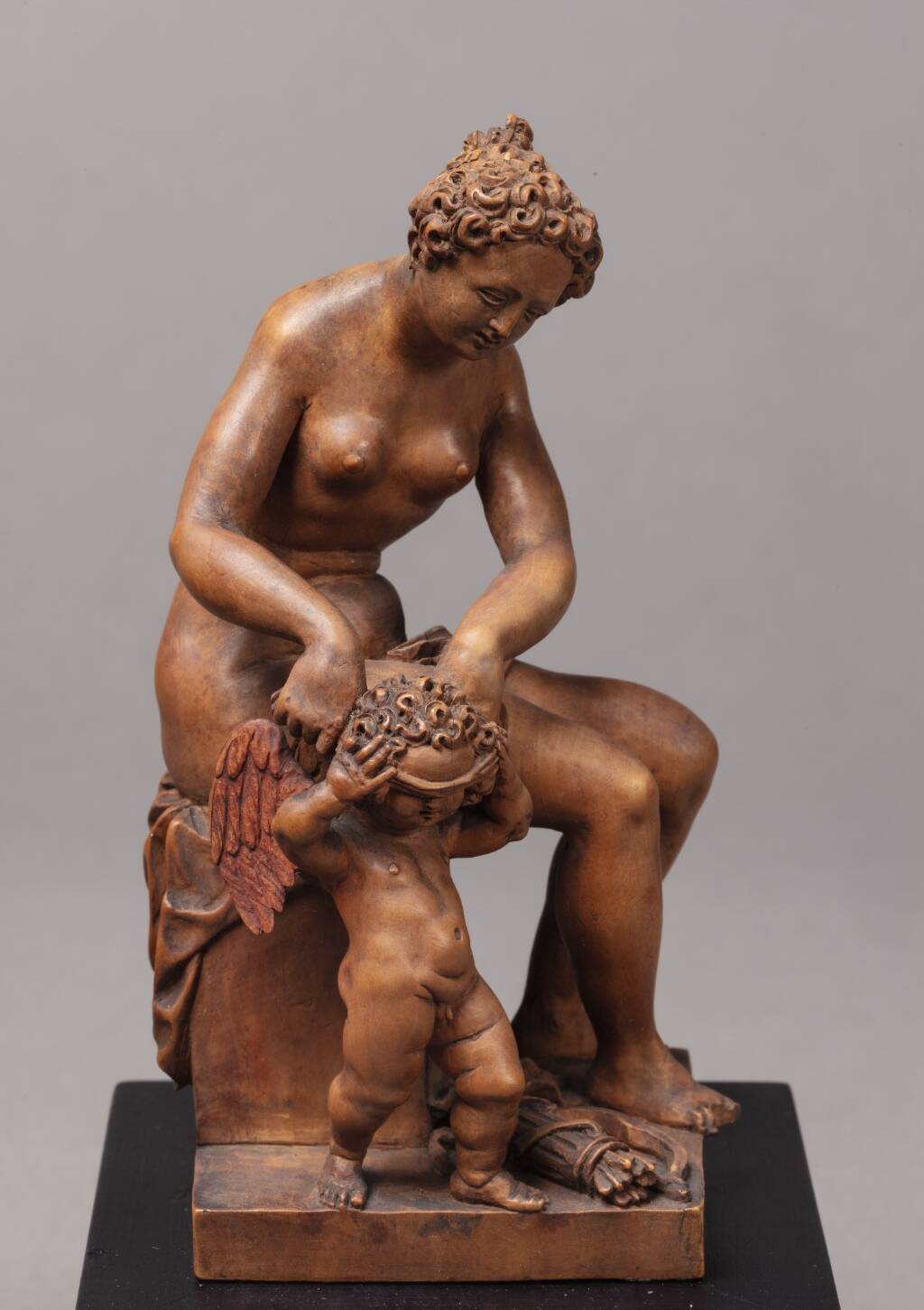 Venus giver Amor bind for øjnene, Ubekendt, 1601-1615