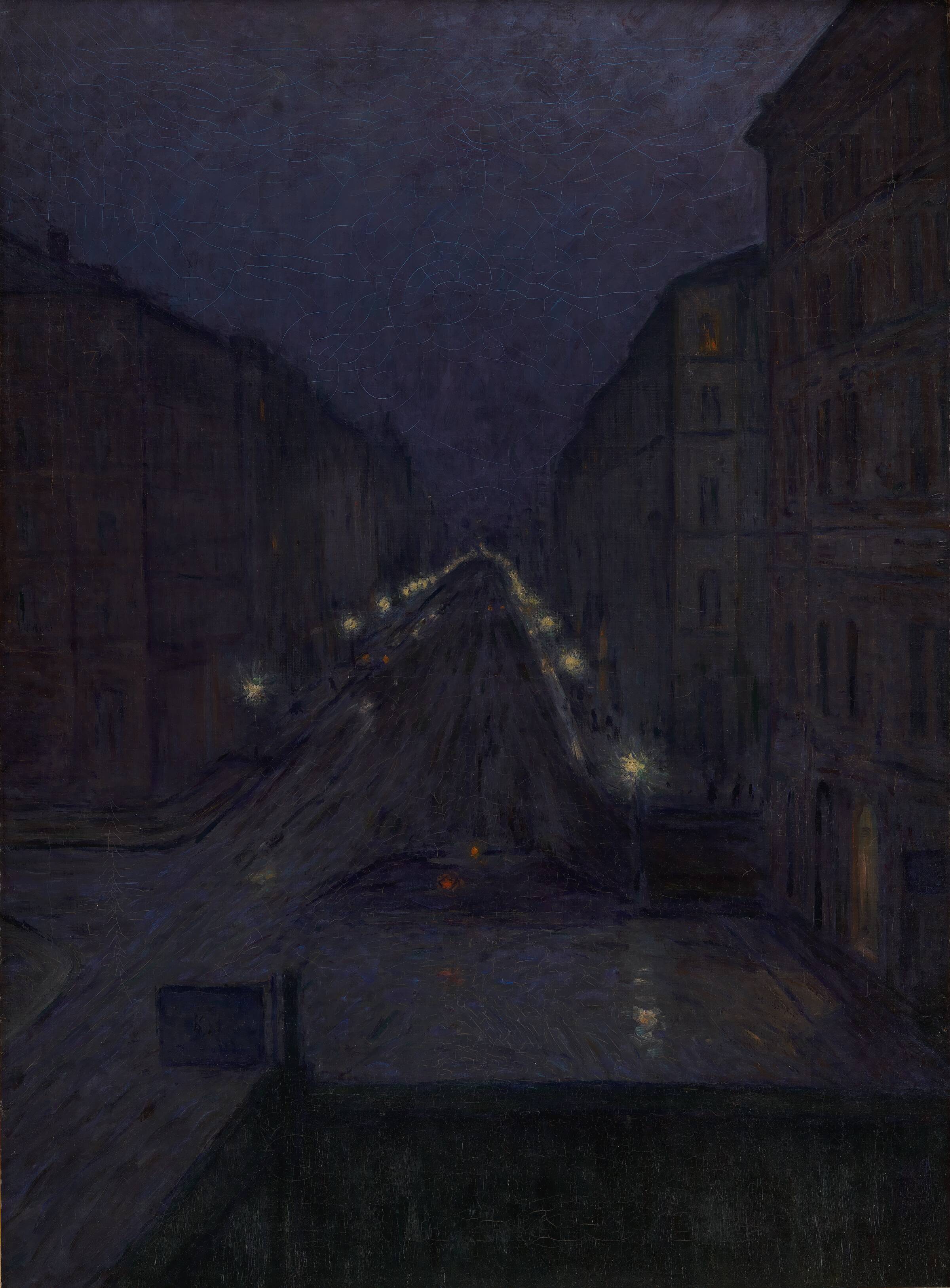 Roslagsgatan, Stockholm, Karl Nordström, 1893-1897
