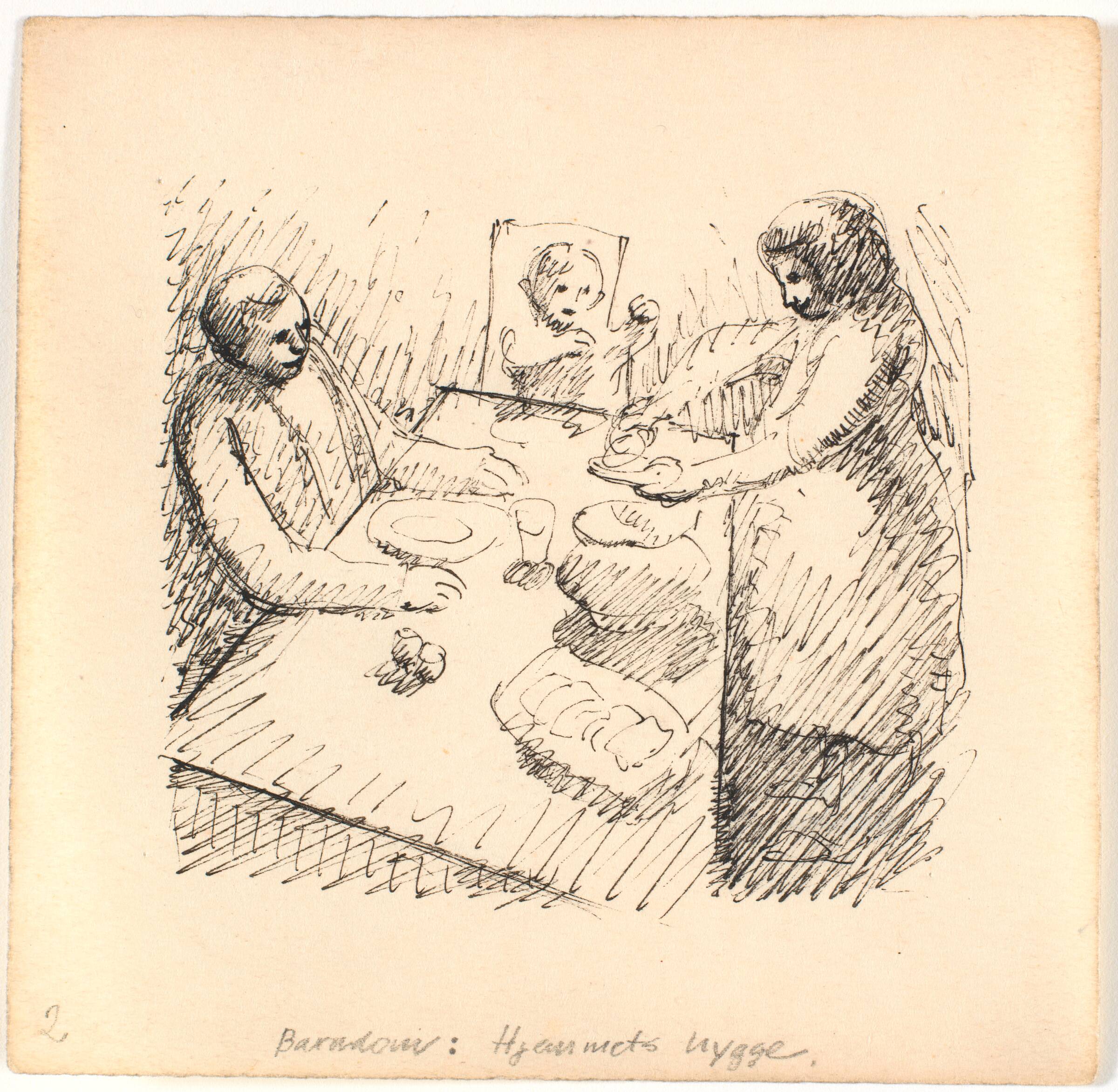 Barndom: Hjemmets hygge, Palle Nielsen, 1949