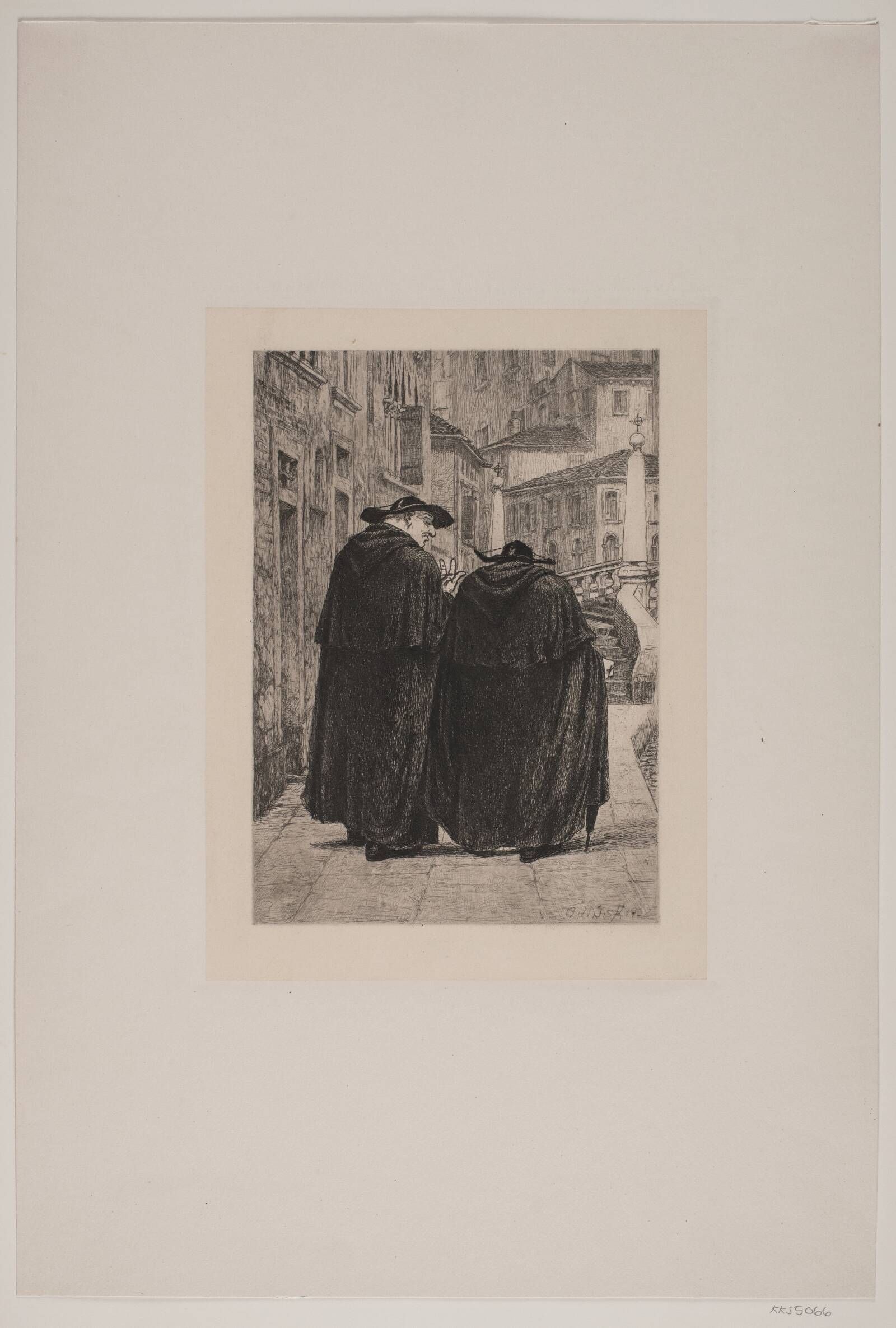 To romerske præster, Andersen, Cilius, 1902
