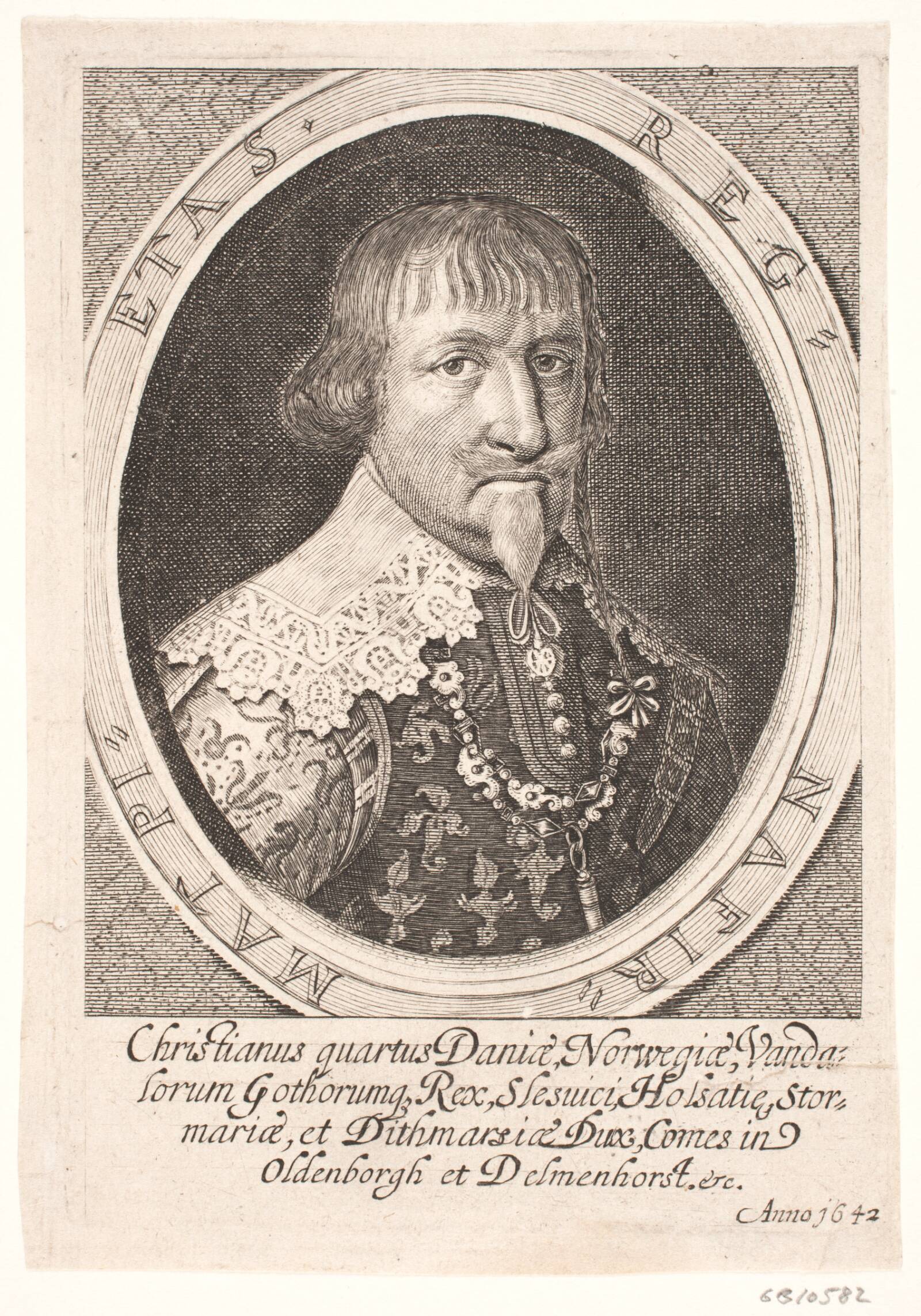 Christian IV, Simon de Pas, 1642