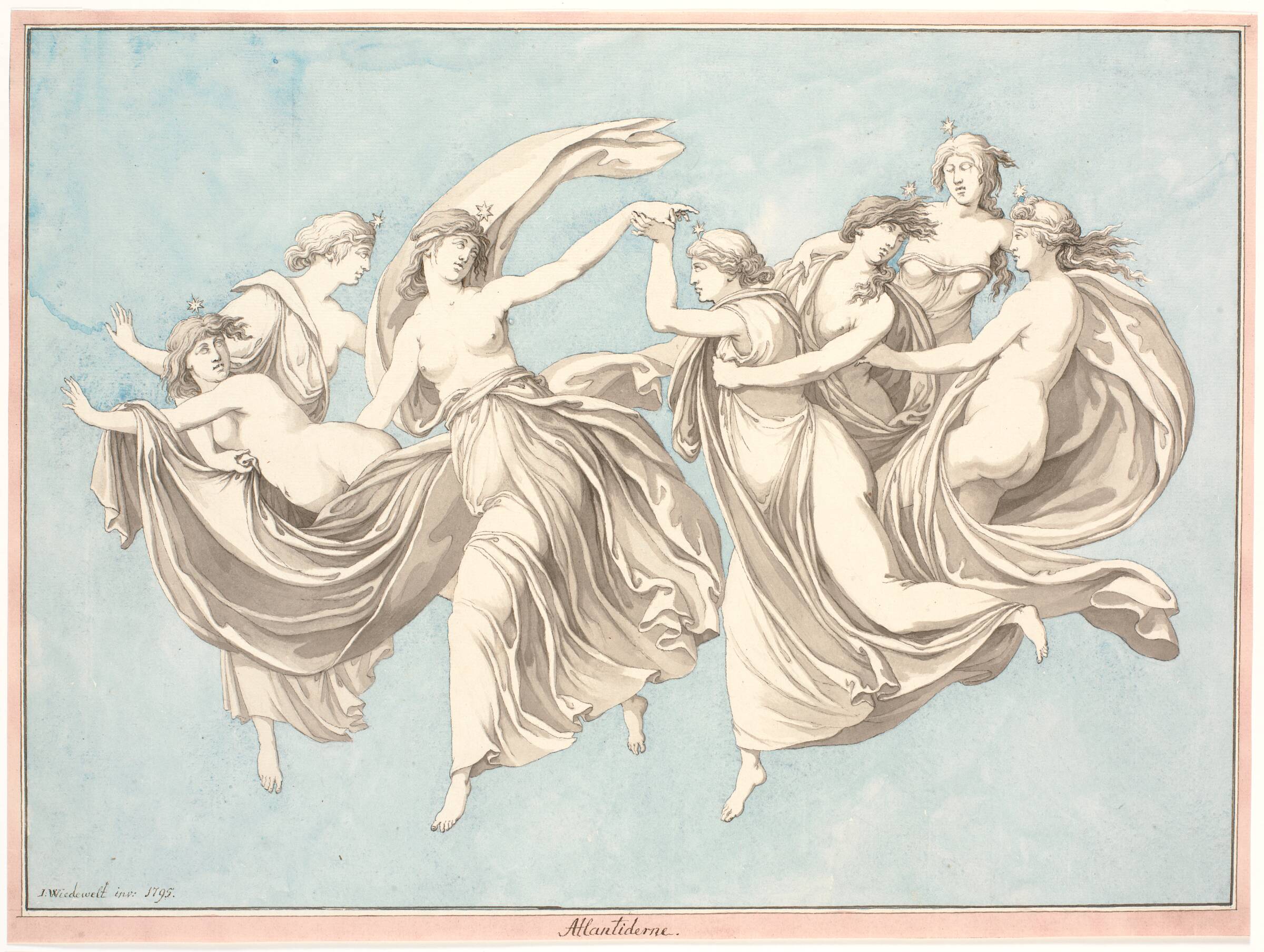 "Atlantiderne", Johannes Wiedewelt, 1795