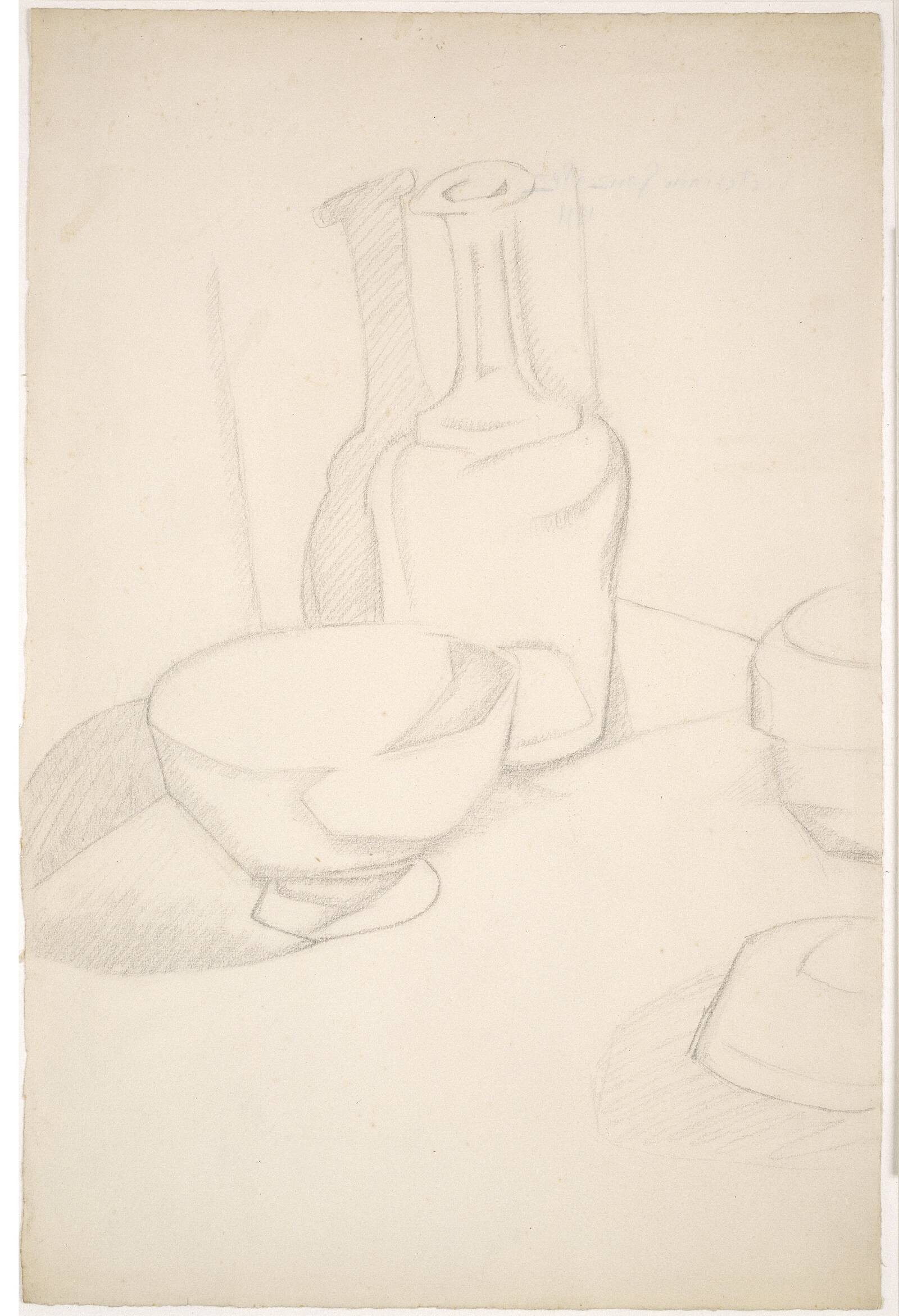 Skål og karaffel, Juan Gris, 1911
