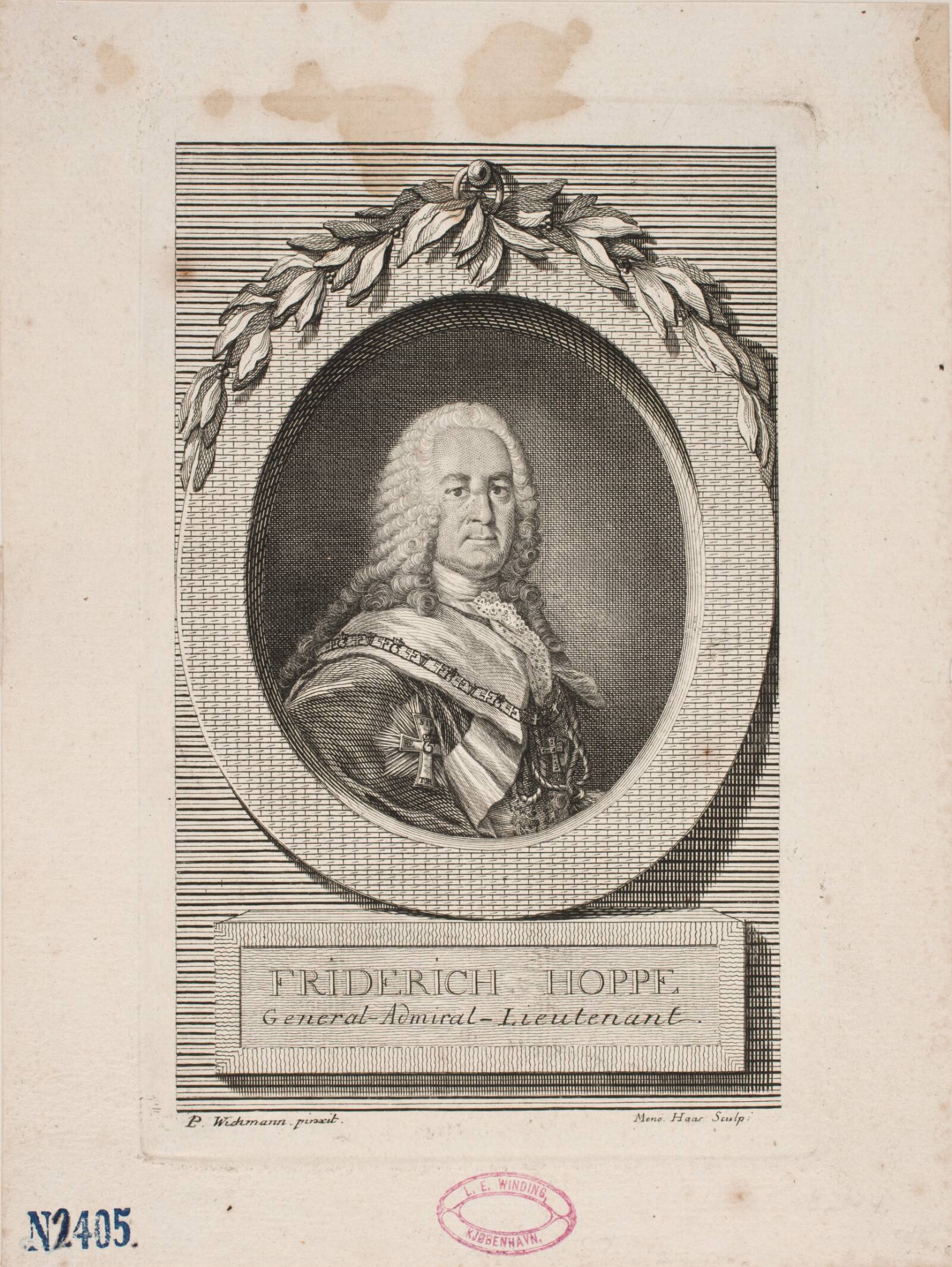 Frederik Hoppe, Meno Haas, 1752-1833
