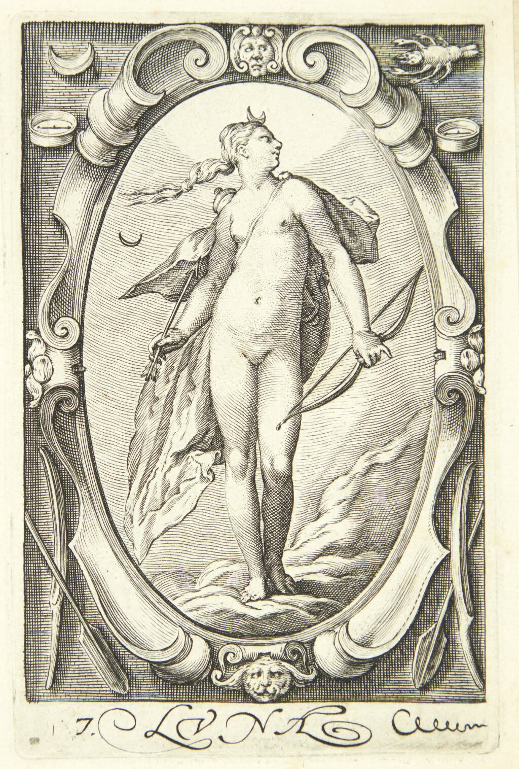 Tre udkast til ornamenterede dolkeskeder, Virgil Solis, 1514-1562