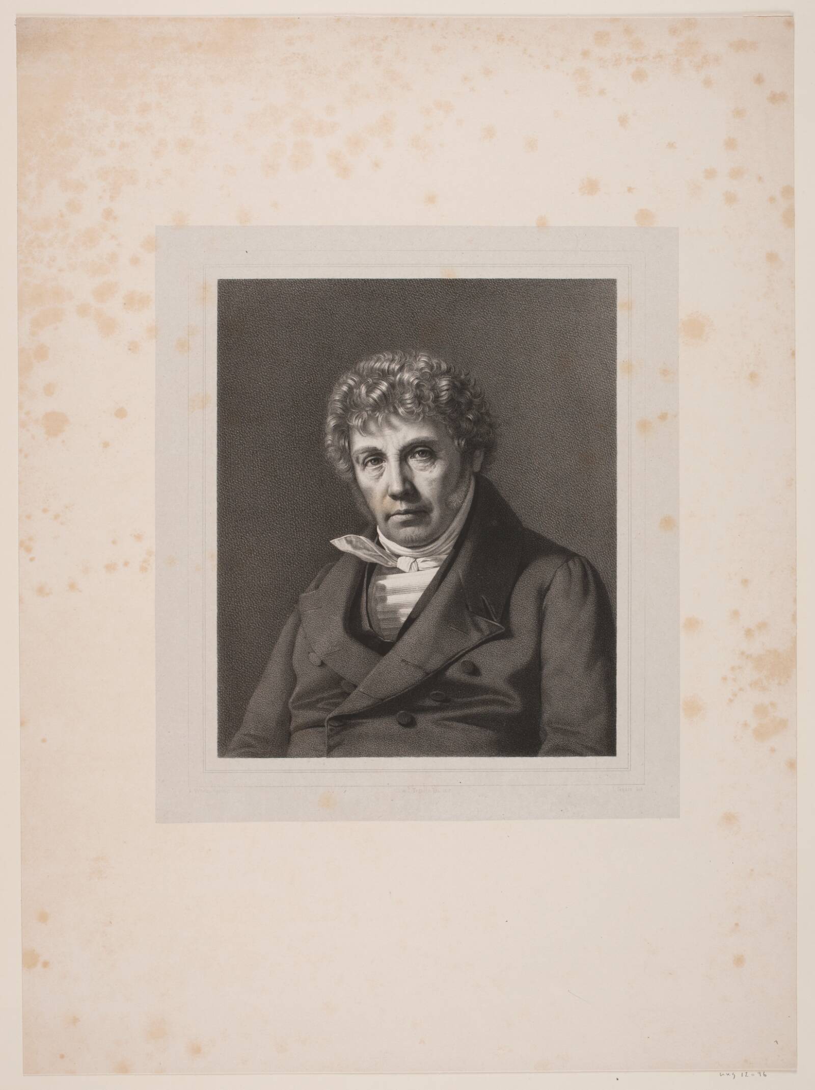 Grosserer P.J. Bech, Isac Wilhelm Tegner, 1800-1849