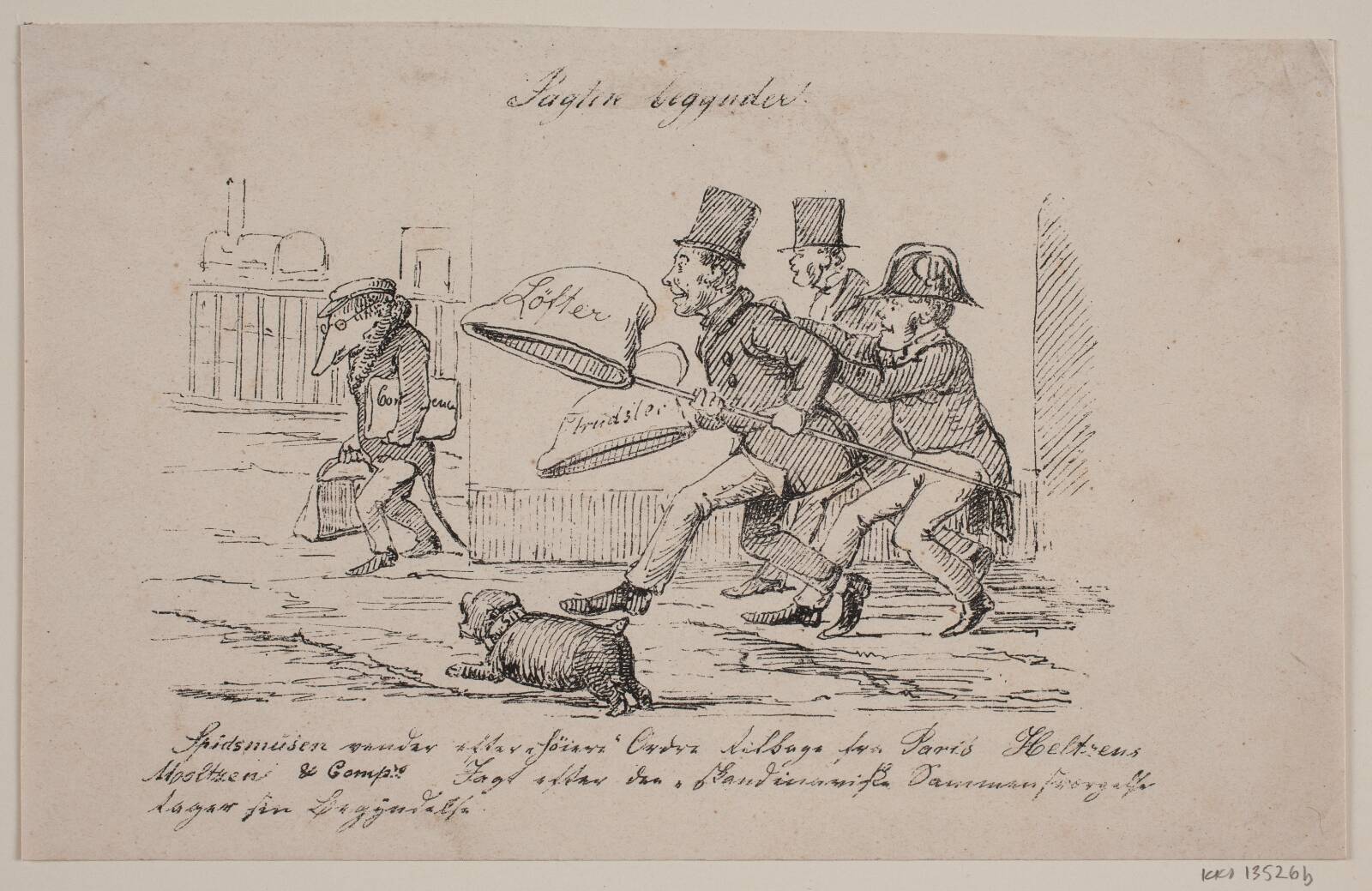 Jagten begynder, Ubekendt, 1800-1899