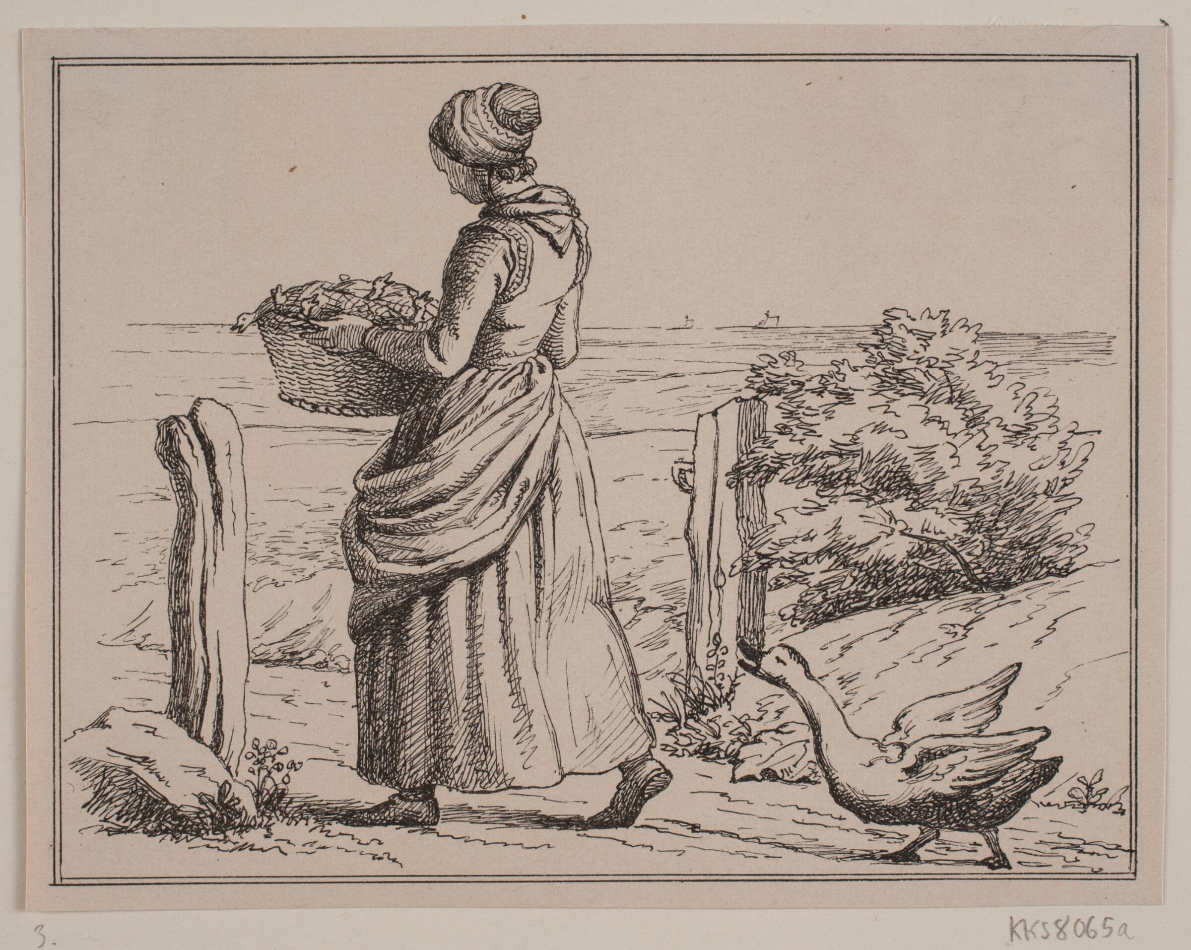 Illustration til Billeder og Vers af Julius Exner og Christian Winther, Julius Exner, 1862