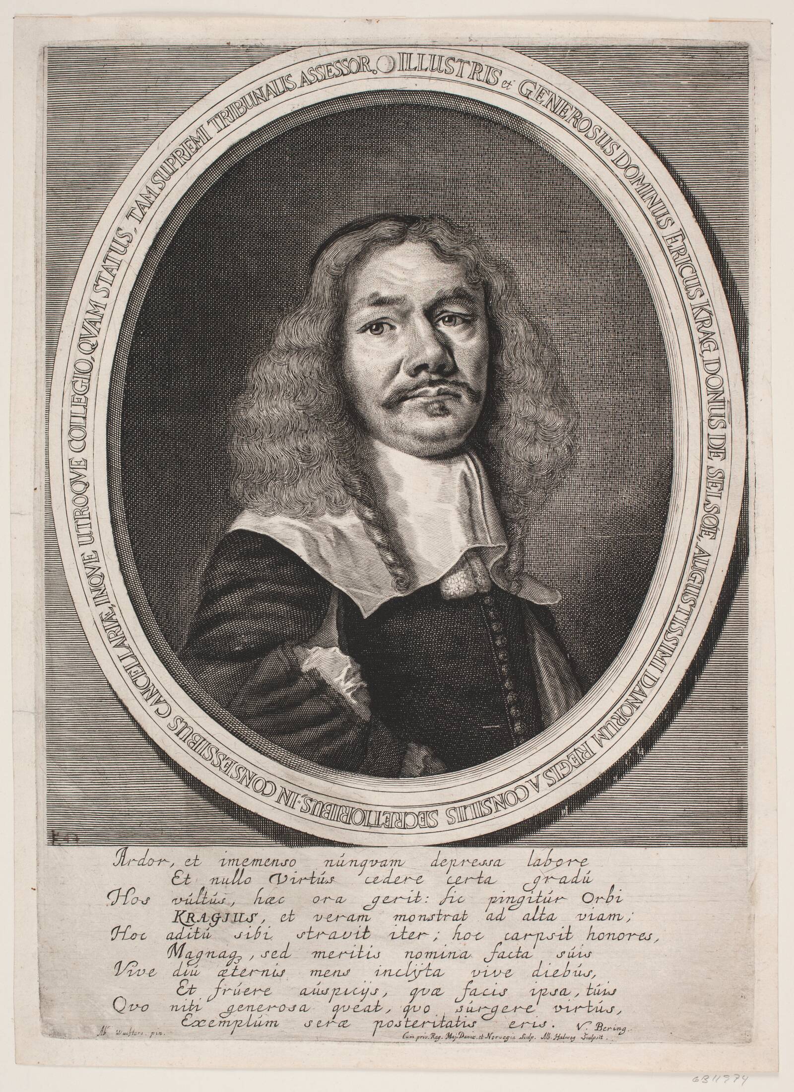 Erik Krag, Albert Haelwegh, 1669-1672