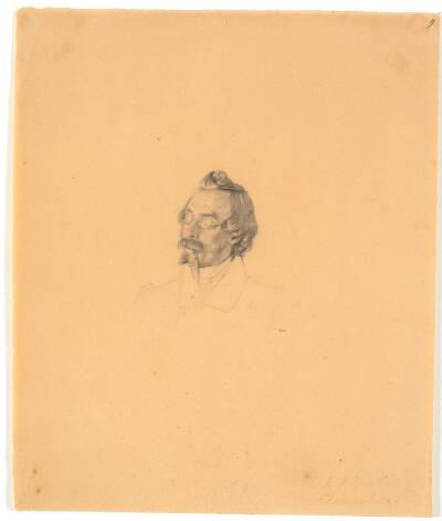 Portræt af glasmaler Friedrich Vörtel