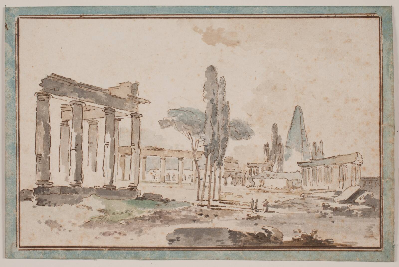 "Romersk" prospekt, Jens Petersen Lund, 1730-1793