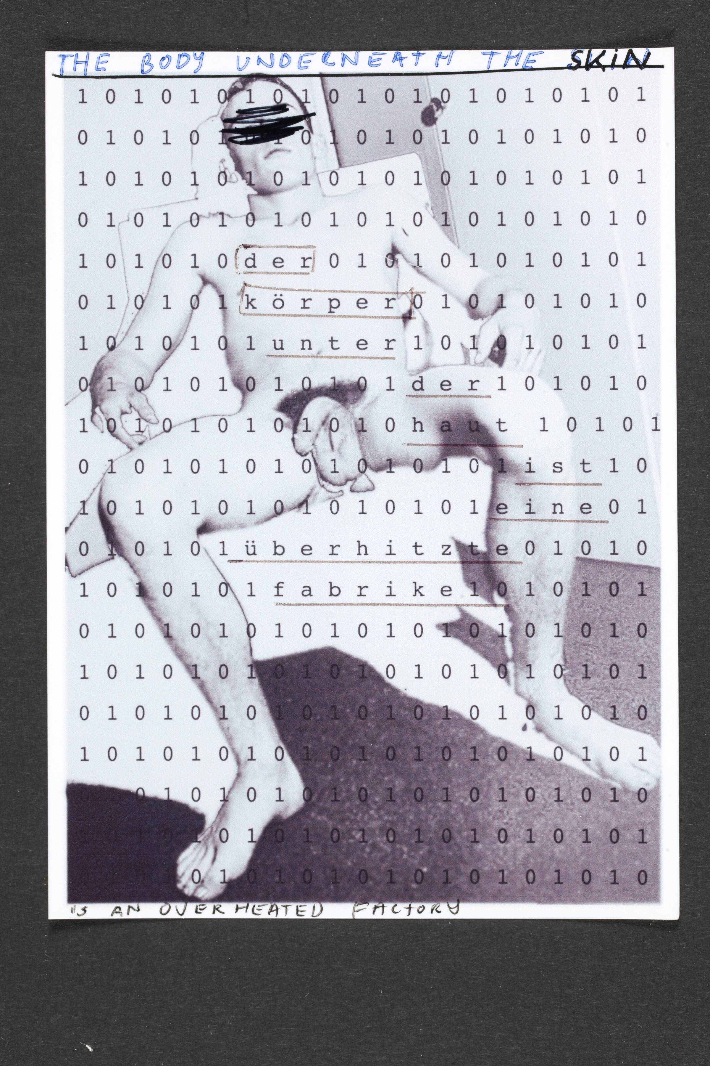 How do I make myself a body (7), Henrik Olesen, 2007