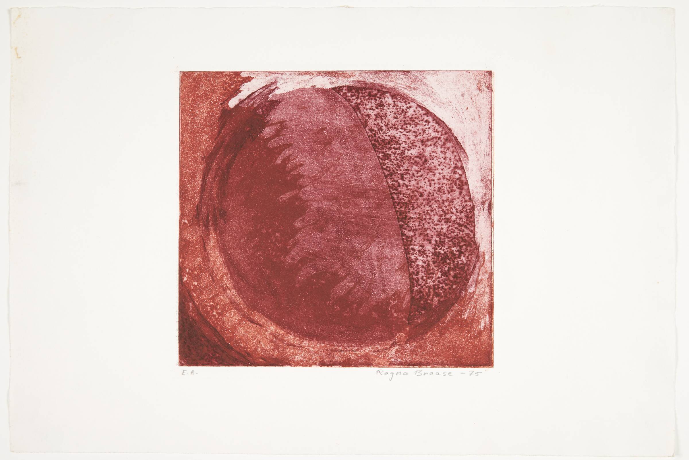 Uden titel, Ragna Braase, 1975
