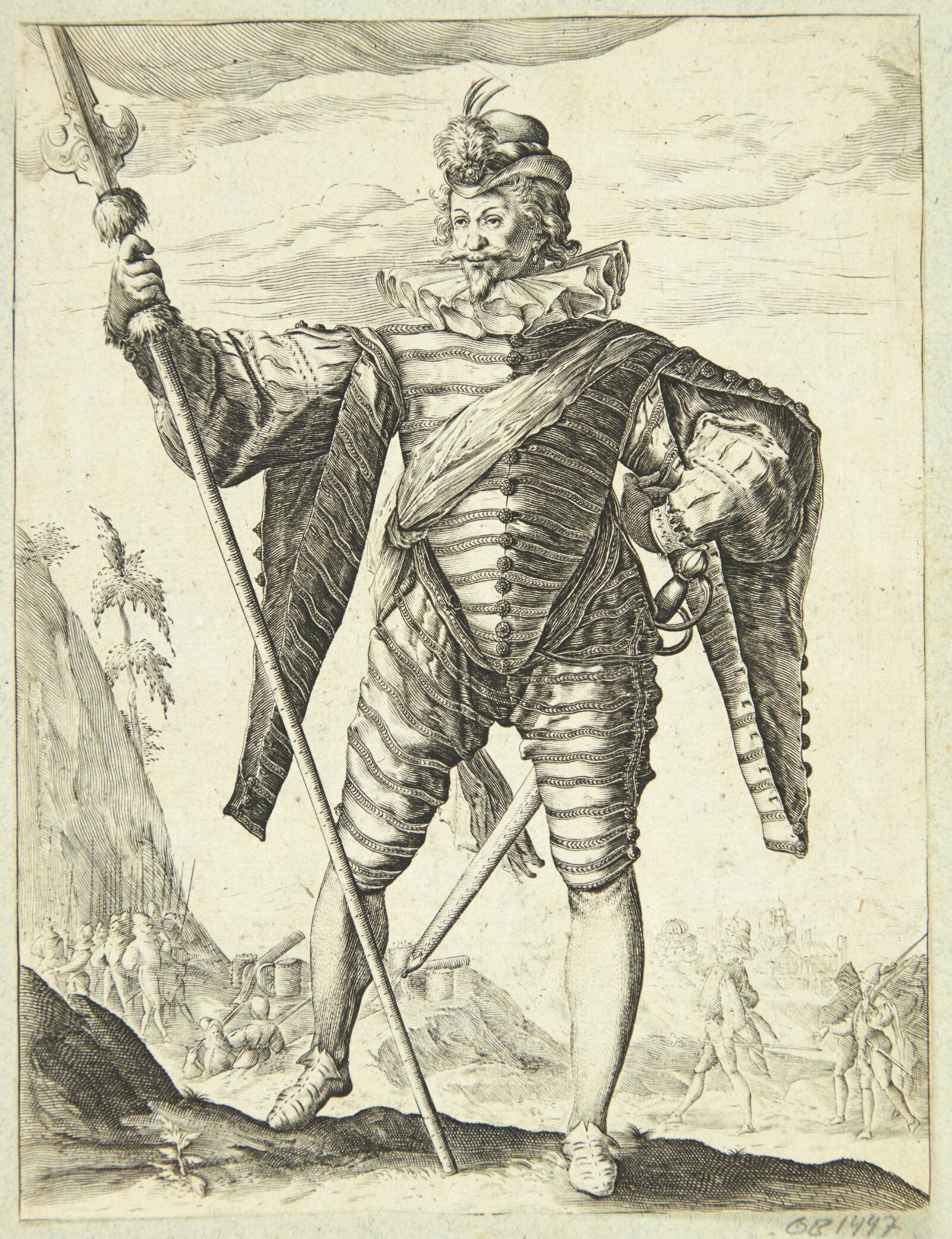 Oberstløjtnanten, Ubekendt, 1595-1652