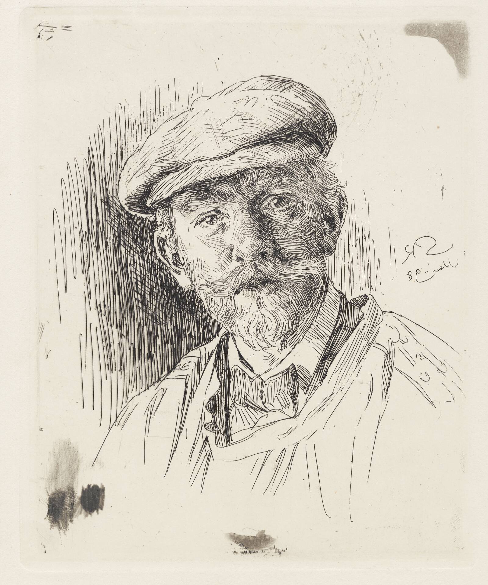 Selvportræt, P.S. Krøyer, 1898