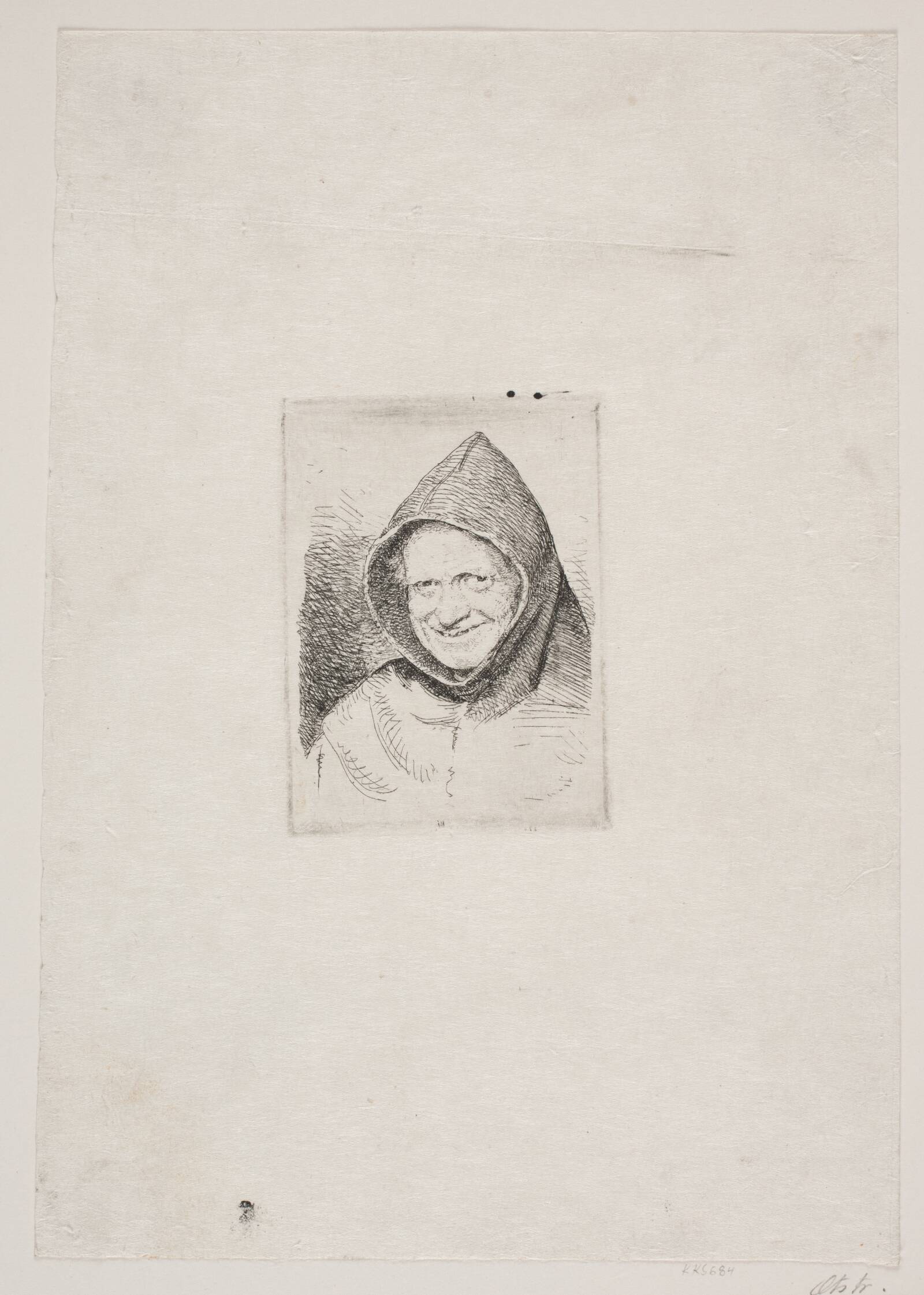 Den leende Munk, Carl Bloch, 1884