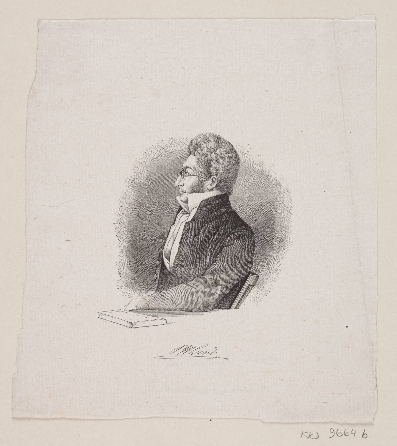 Professor P.W. Lund, Carl Poulsen, 1855-1935