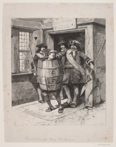 Illustration til Holberg: "Peder Paars"