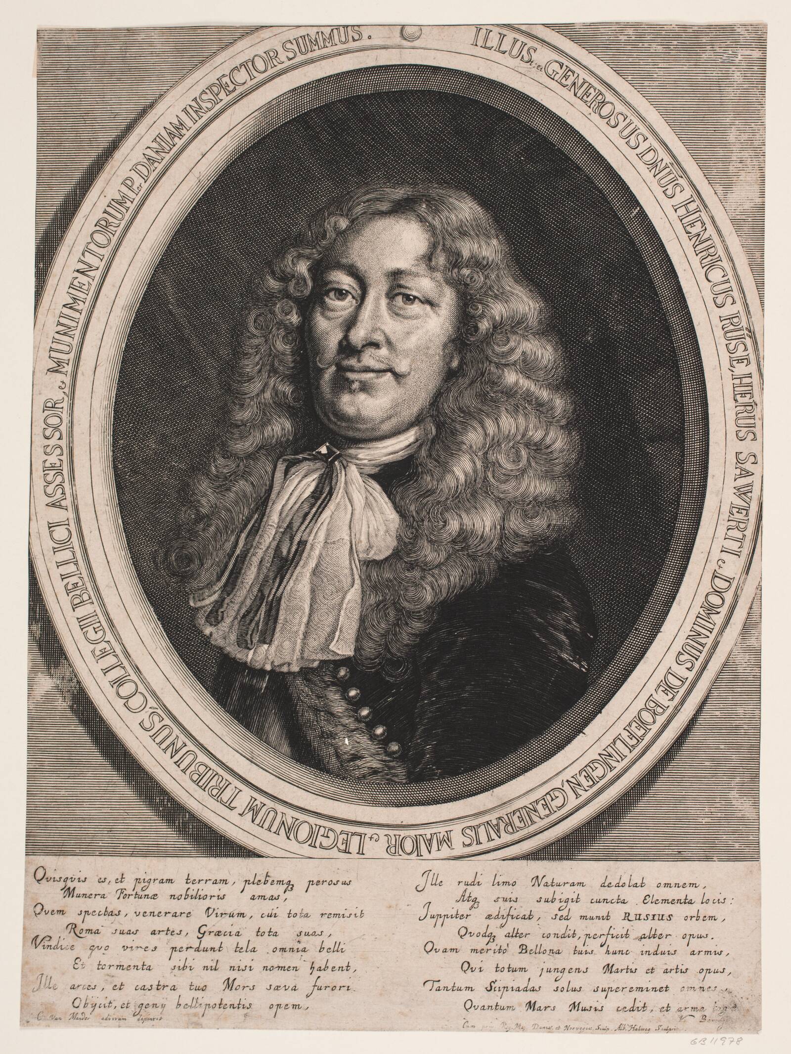 Henrik Rüse, Albert Haelwegh, 1664-1671