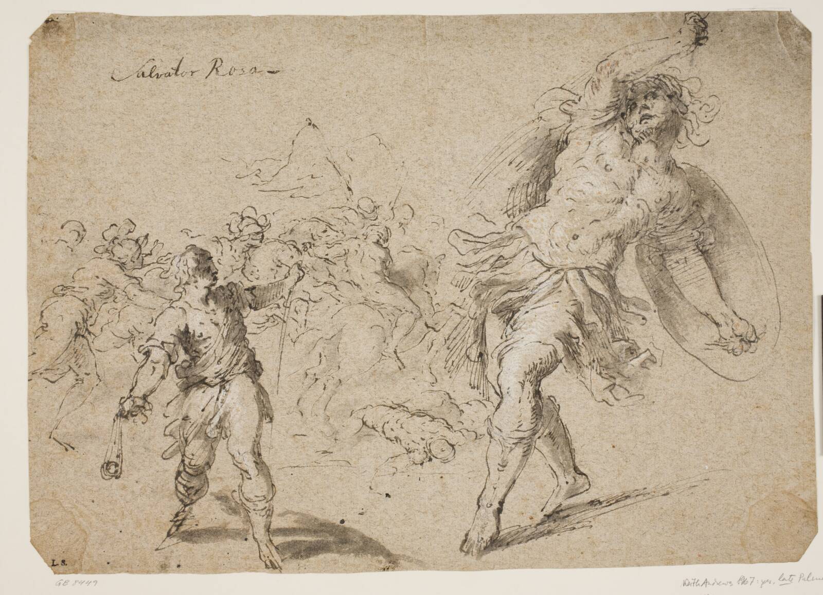 David og Goliath, Jacopo Palma, 1548-1628