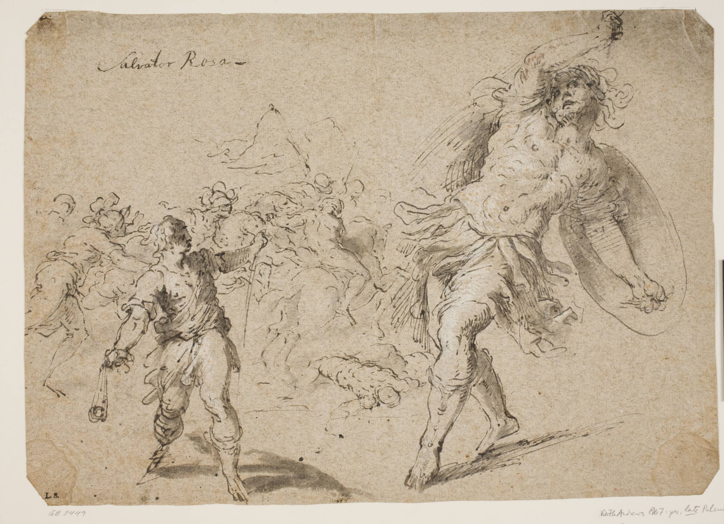 David og Goliath, Jacopo Palma, 1548-1628