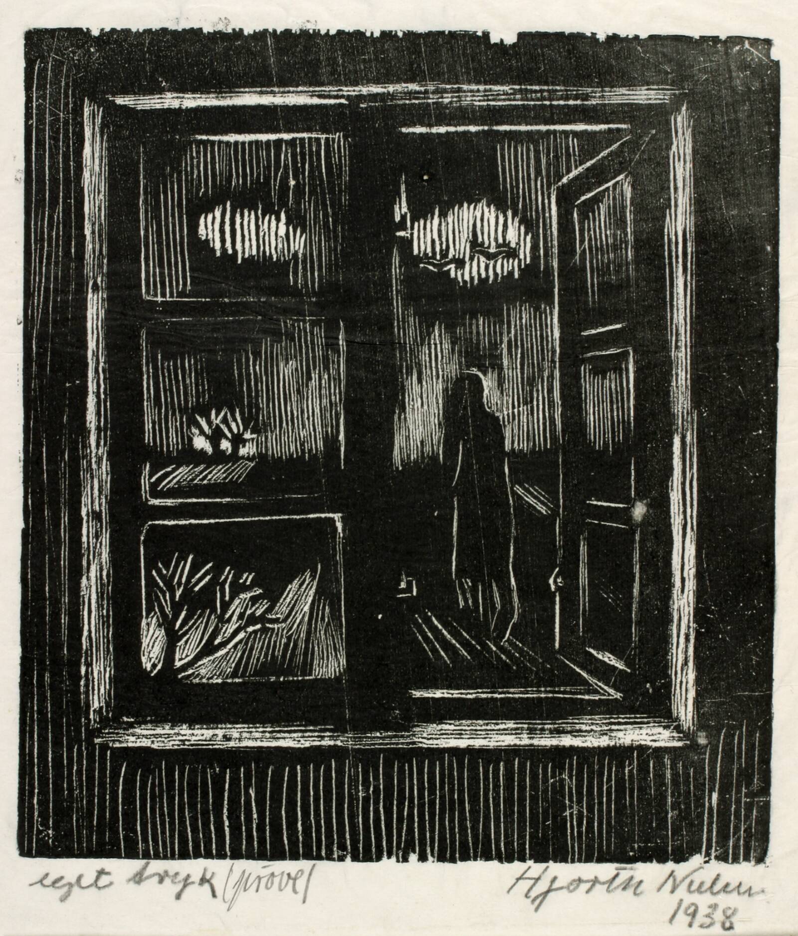 Selvmordersken, Søren Hjorth Nielsen, 1938