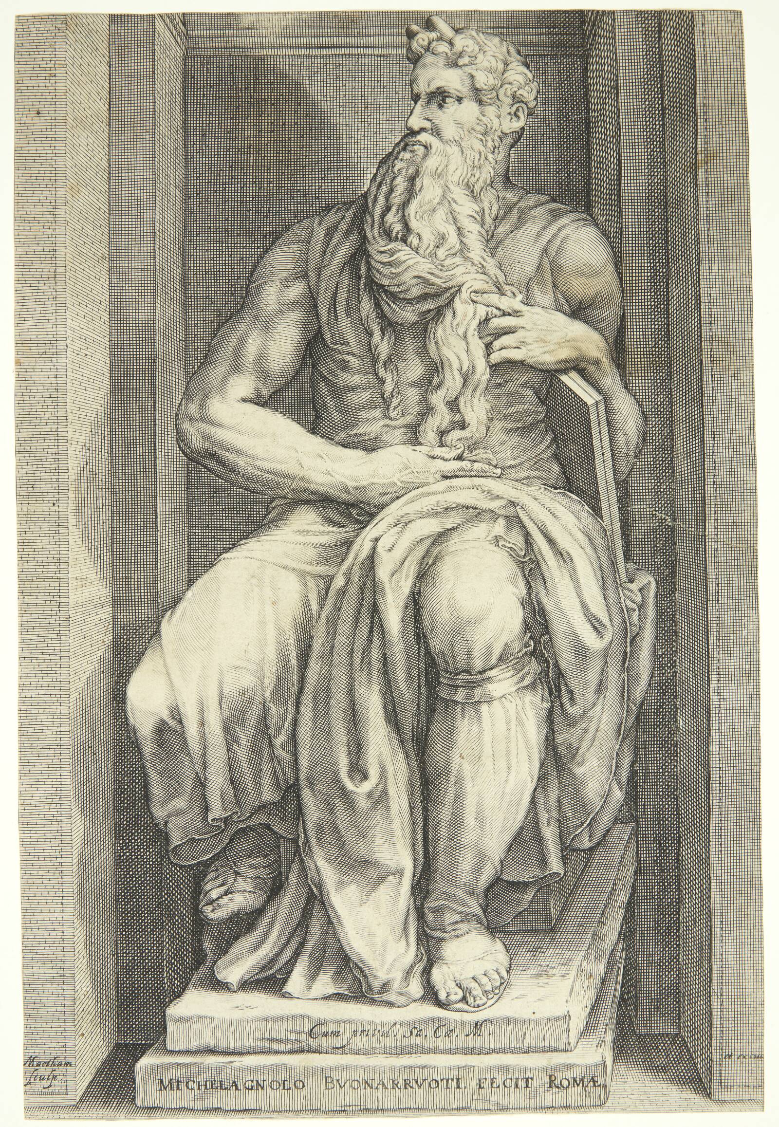 Moses, Jacob Matham, 1598-1601