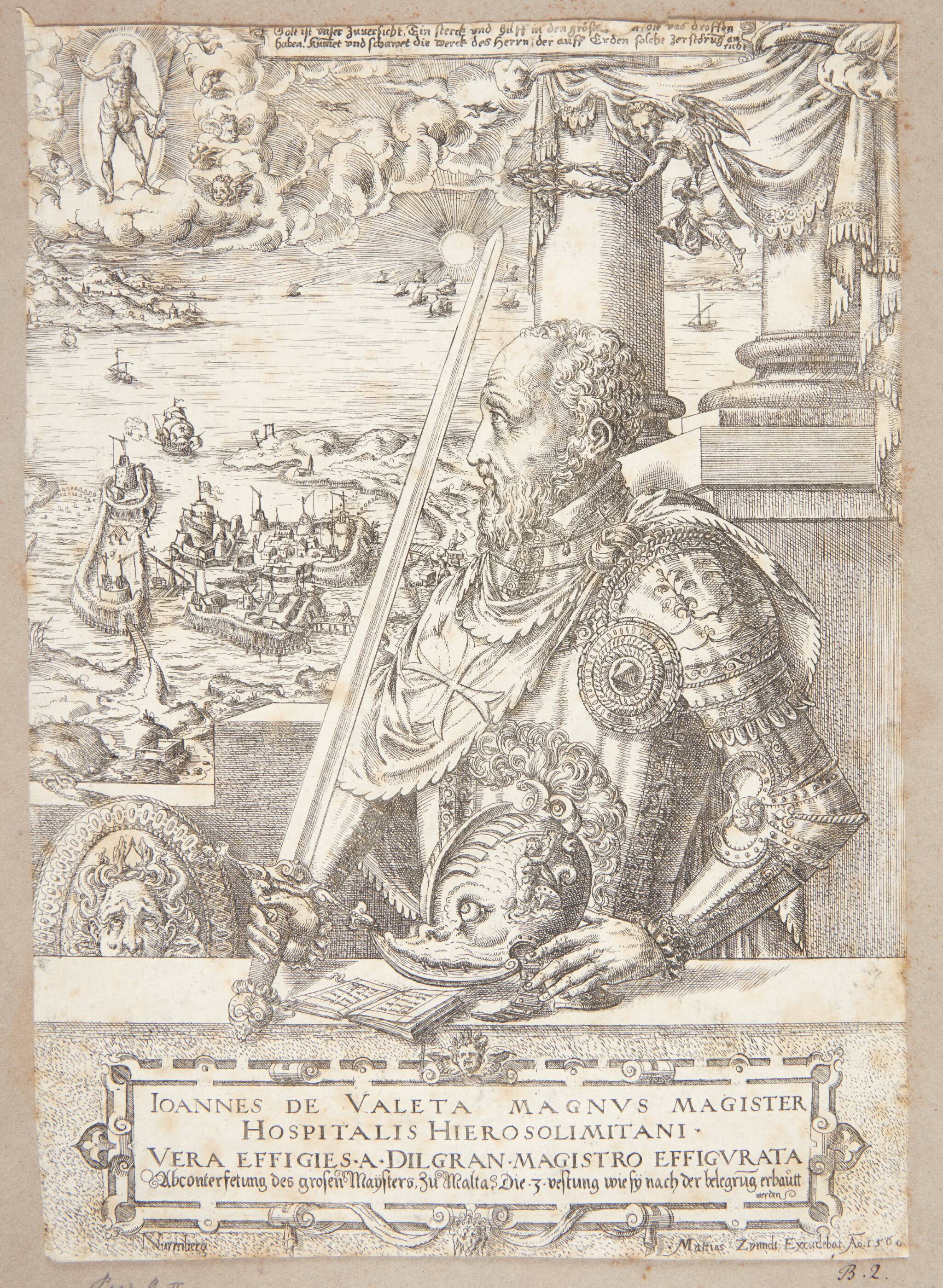 Portræt af Joannes de Valeta