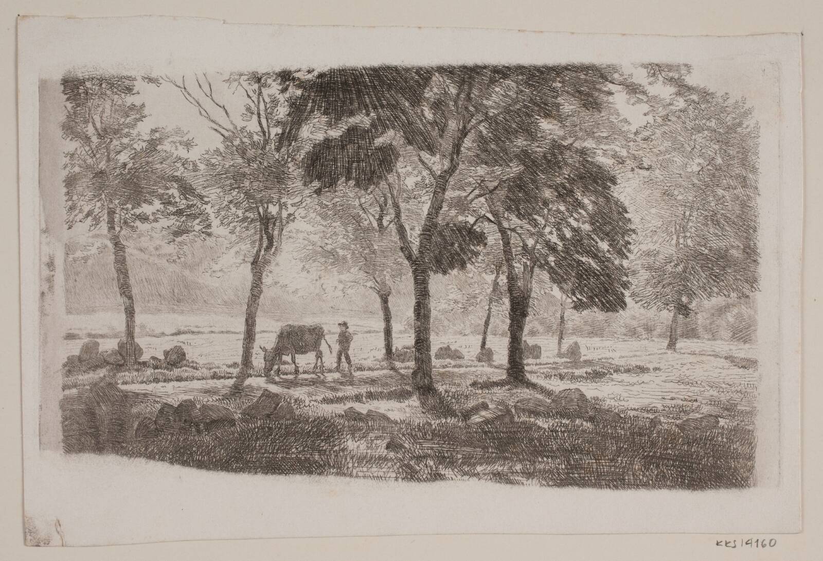 Alléen, Niels Skovgaard, 1883