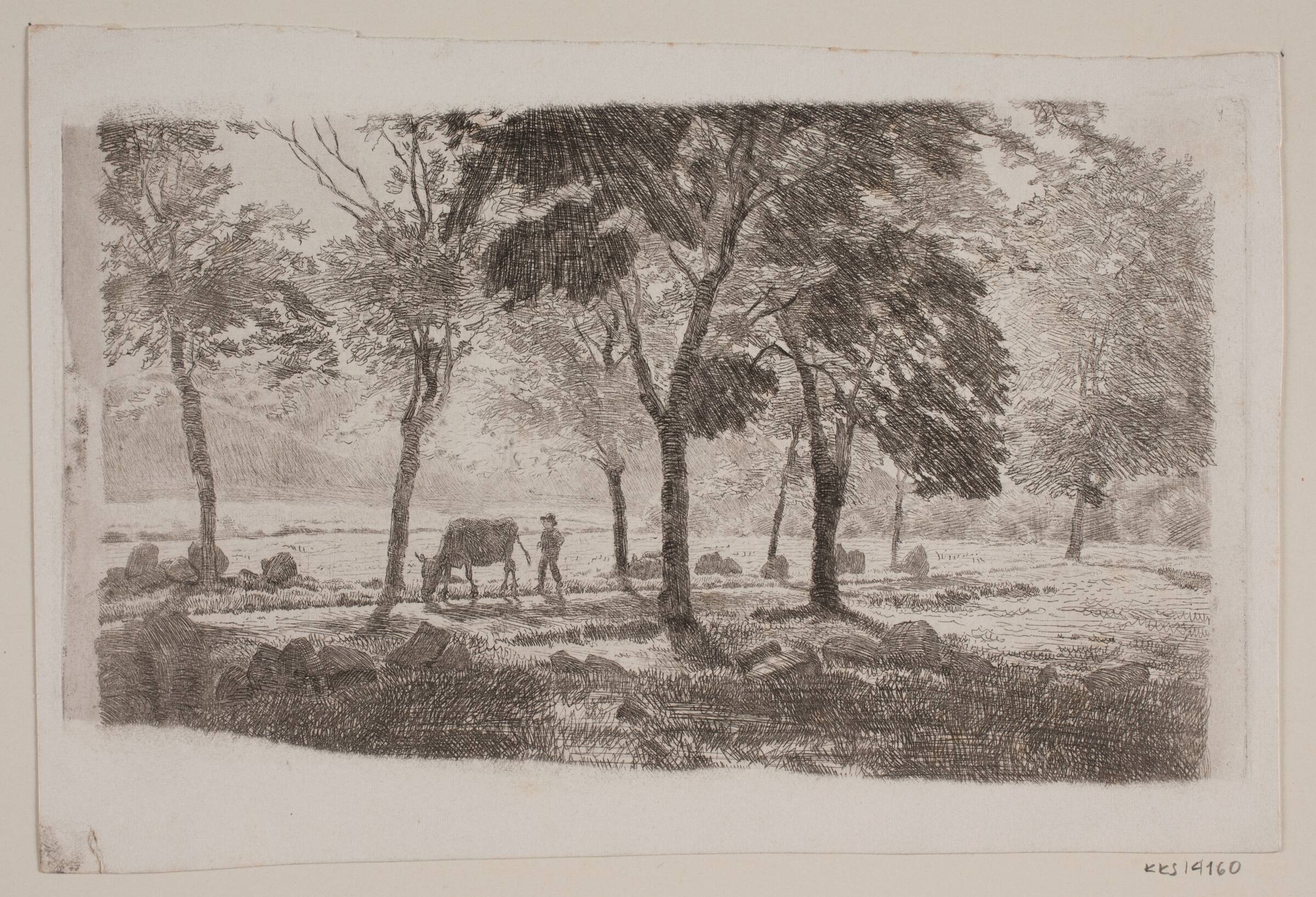 Alléen, Niels Skovgaard, 1883