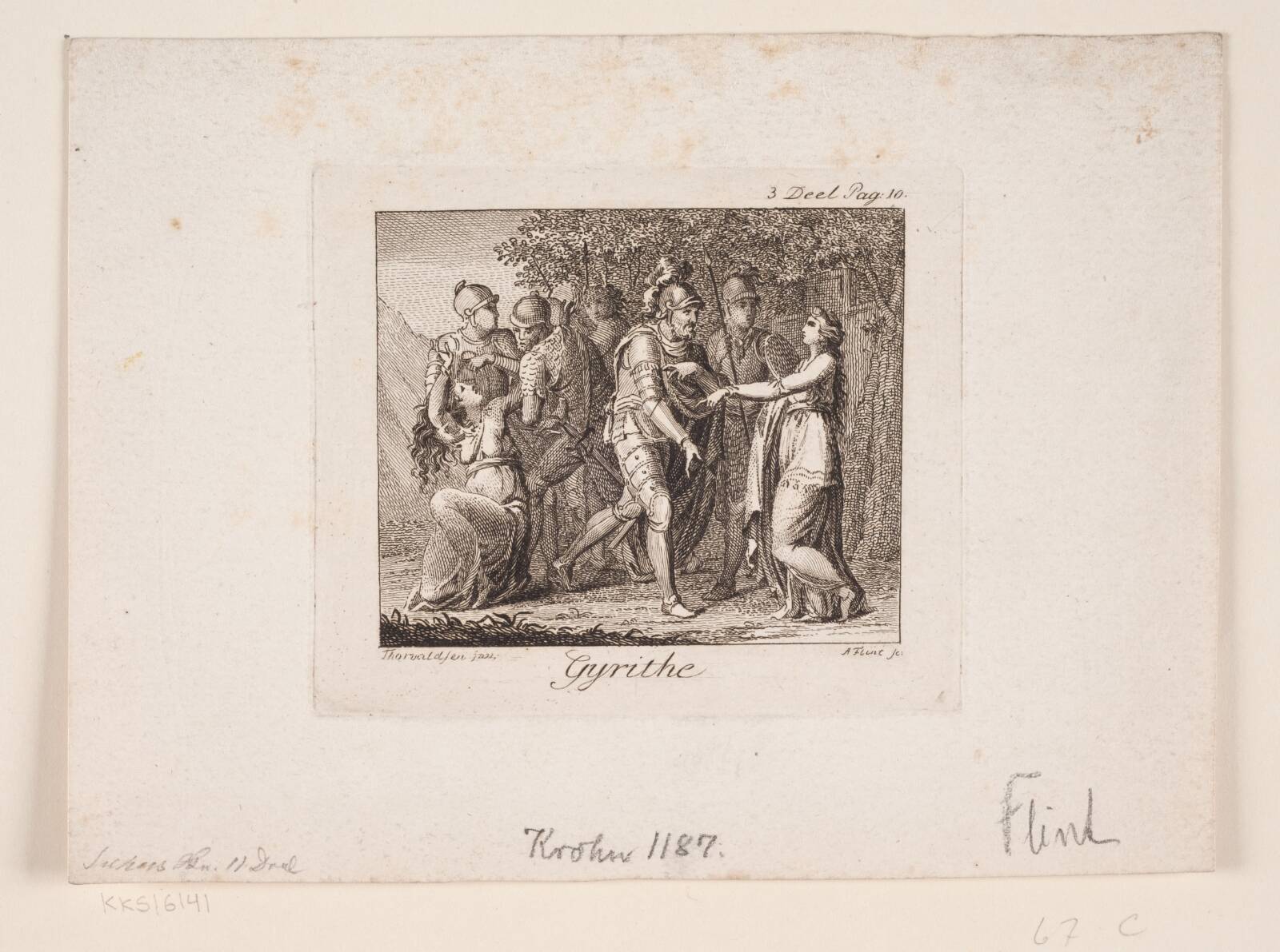 Gyrithe, Andreas Flint, 1793