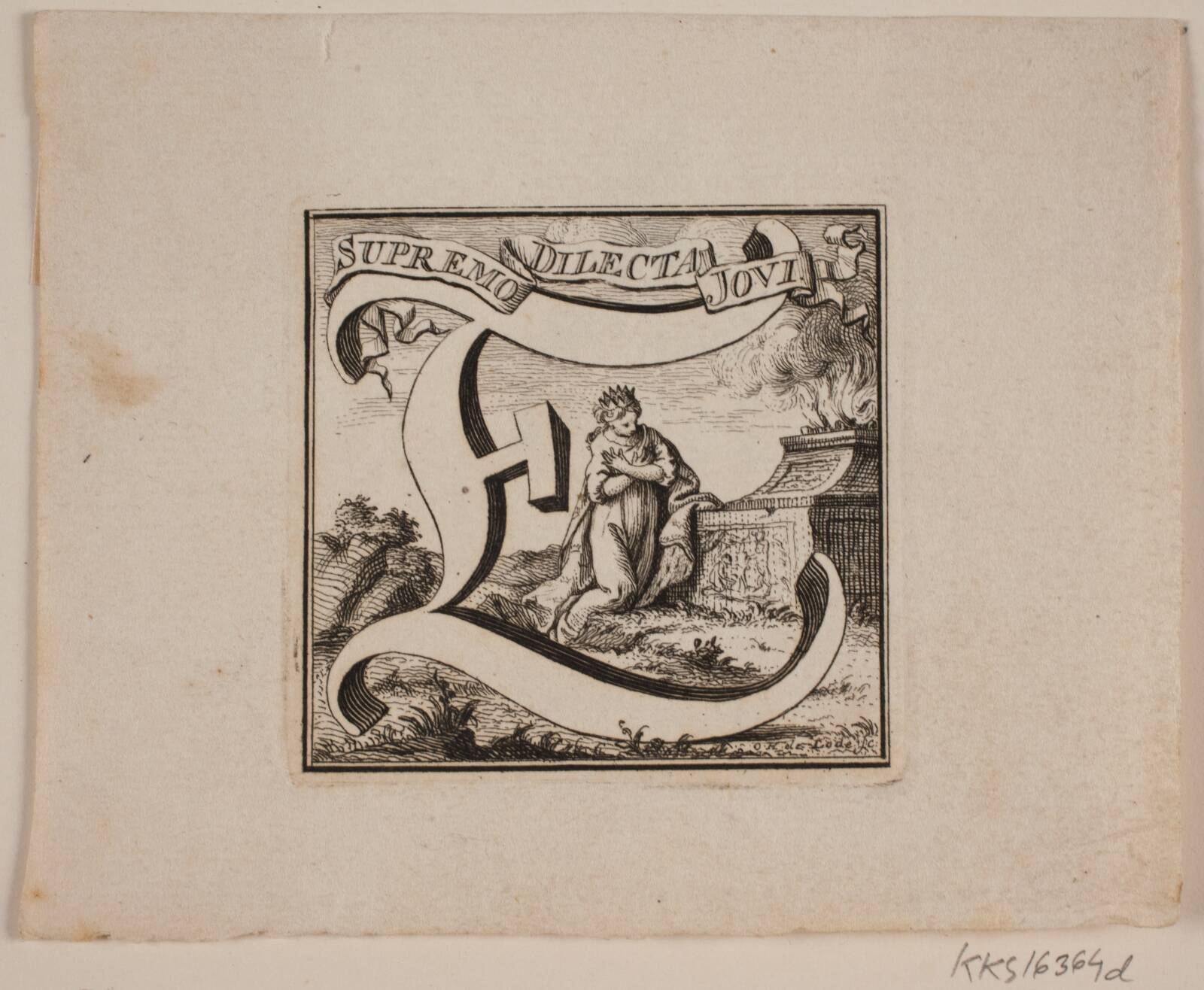 Initial til Frederik IV's Salvingsakt, Odvardt Helmoldt de Lode, 1749