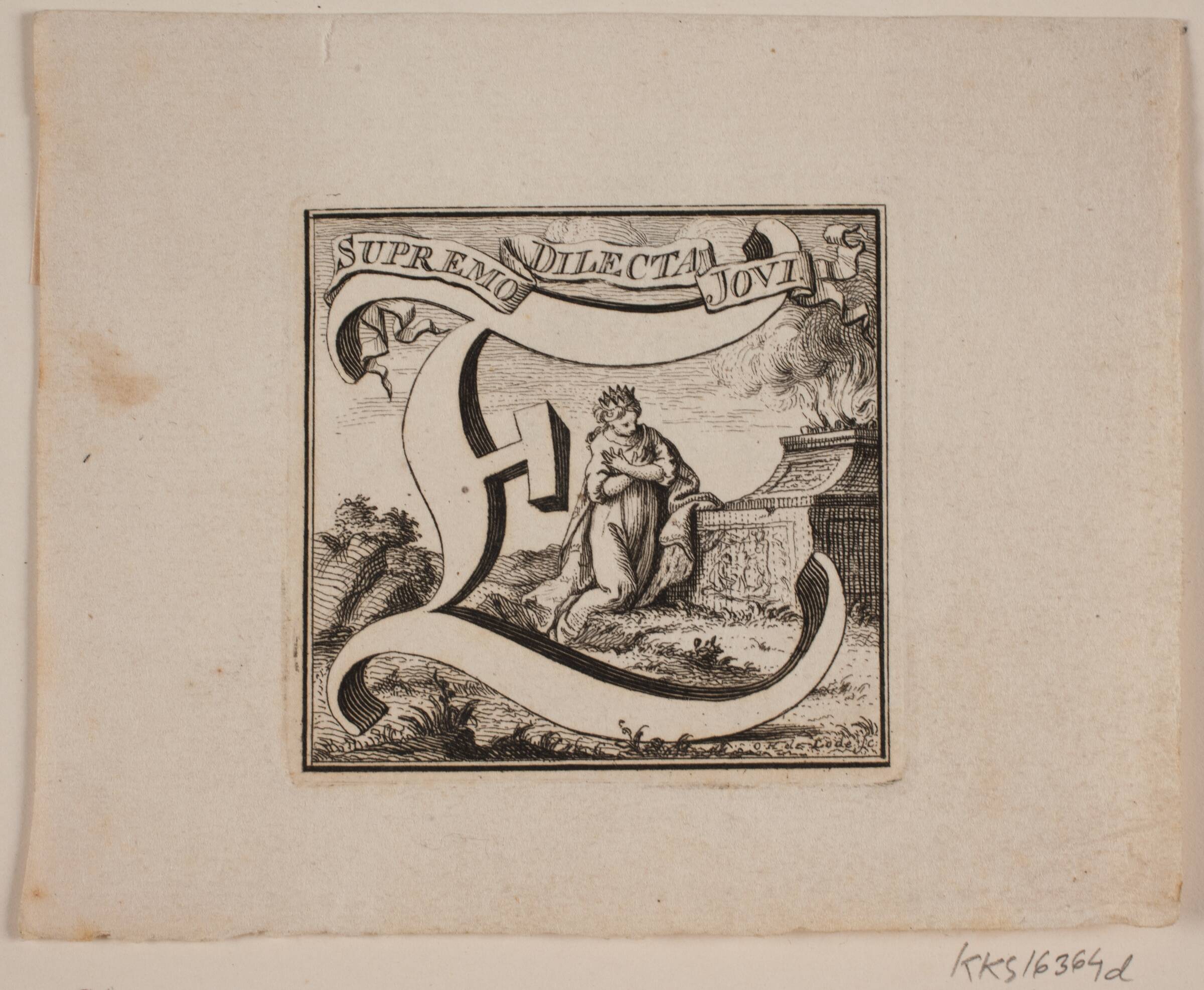 Initial til Frederik IV's Salvingsakt, Odvardt Helmoldt de Lode, 1749