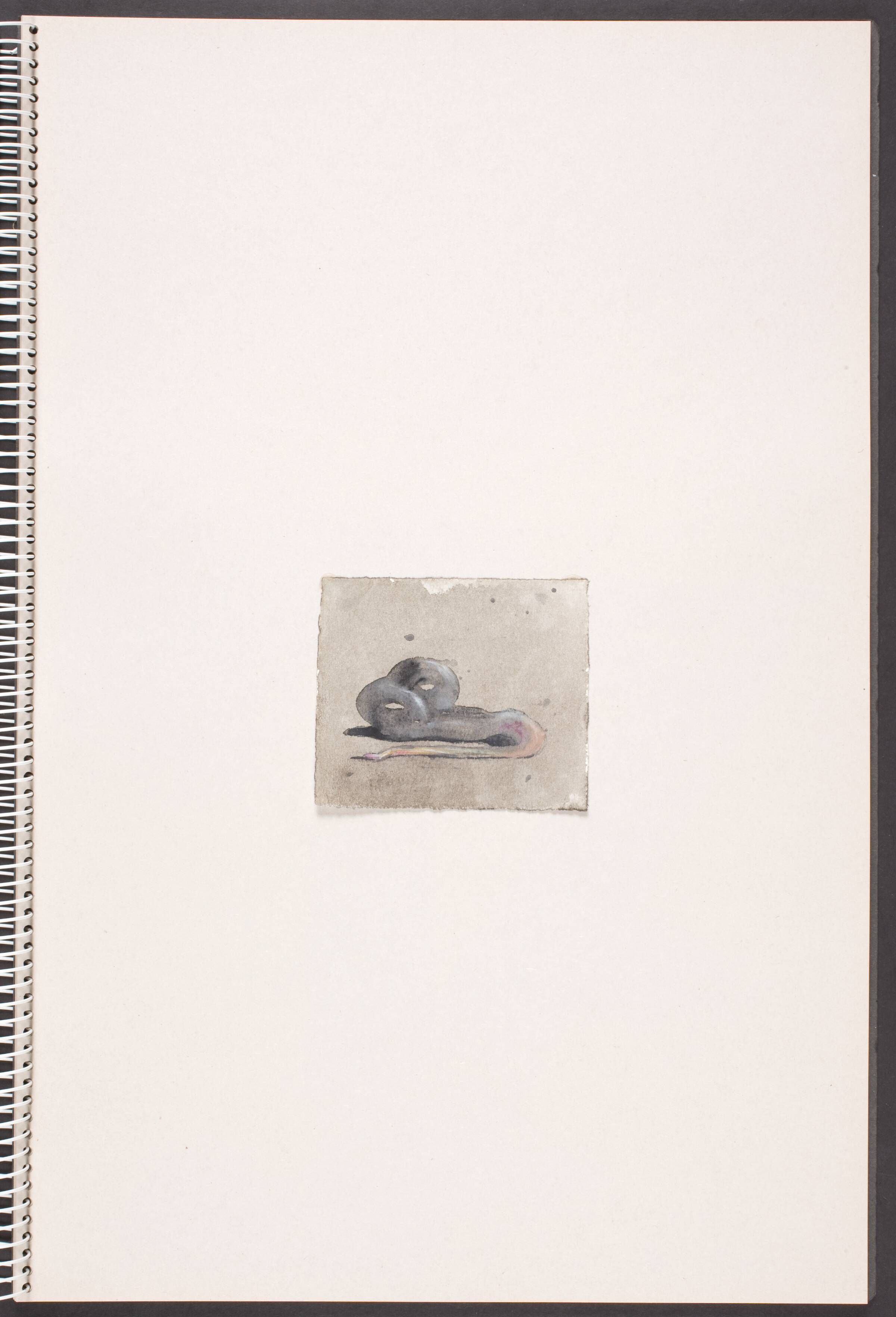 Amorf, liggende, ormelignende form, Michael Kvium, 1991-1993