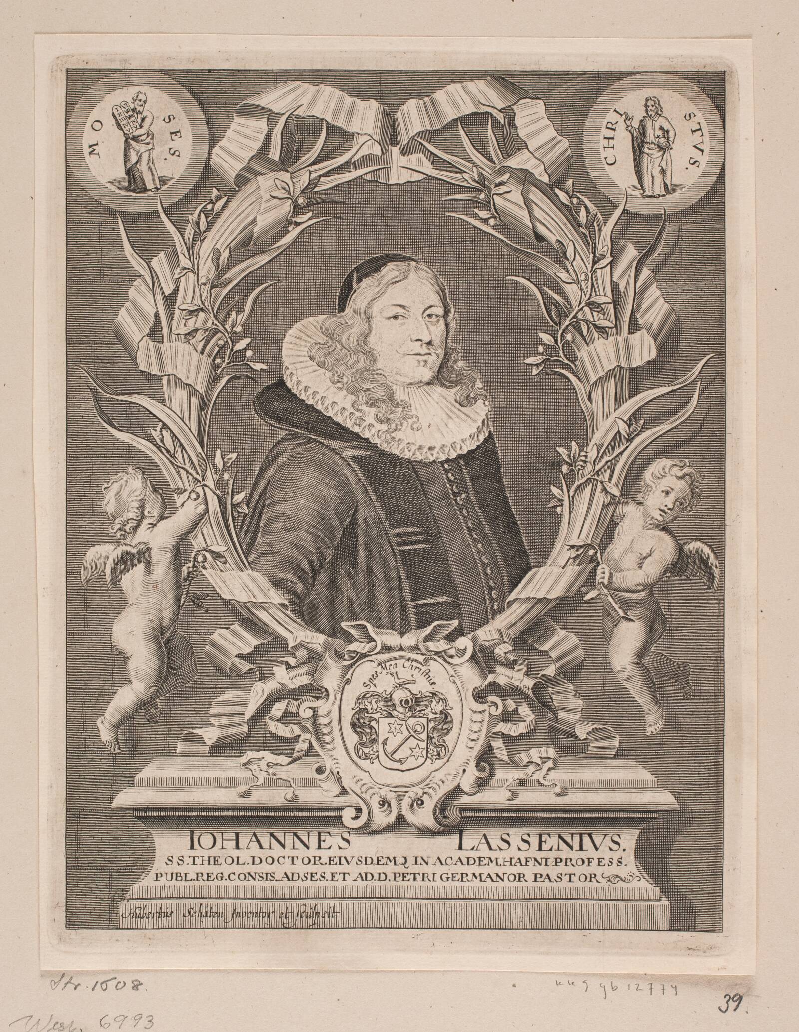 Pastor Johannes Lassenius, Hubert Schaten, 1680-1689