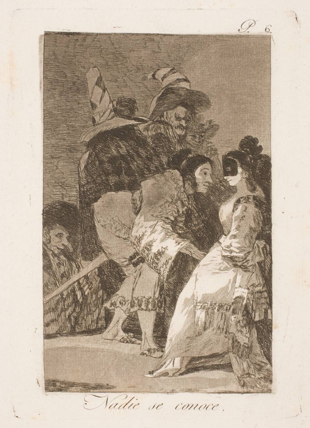 Vi kender ikke hinanden, Francisco de Goya, 1797-1798