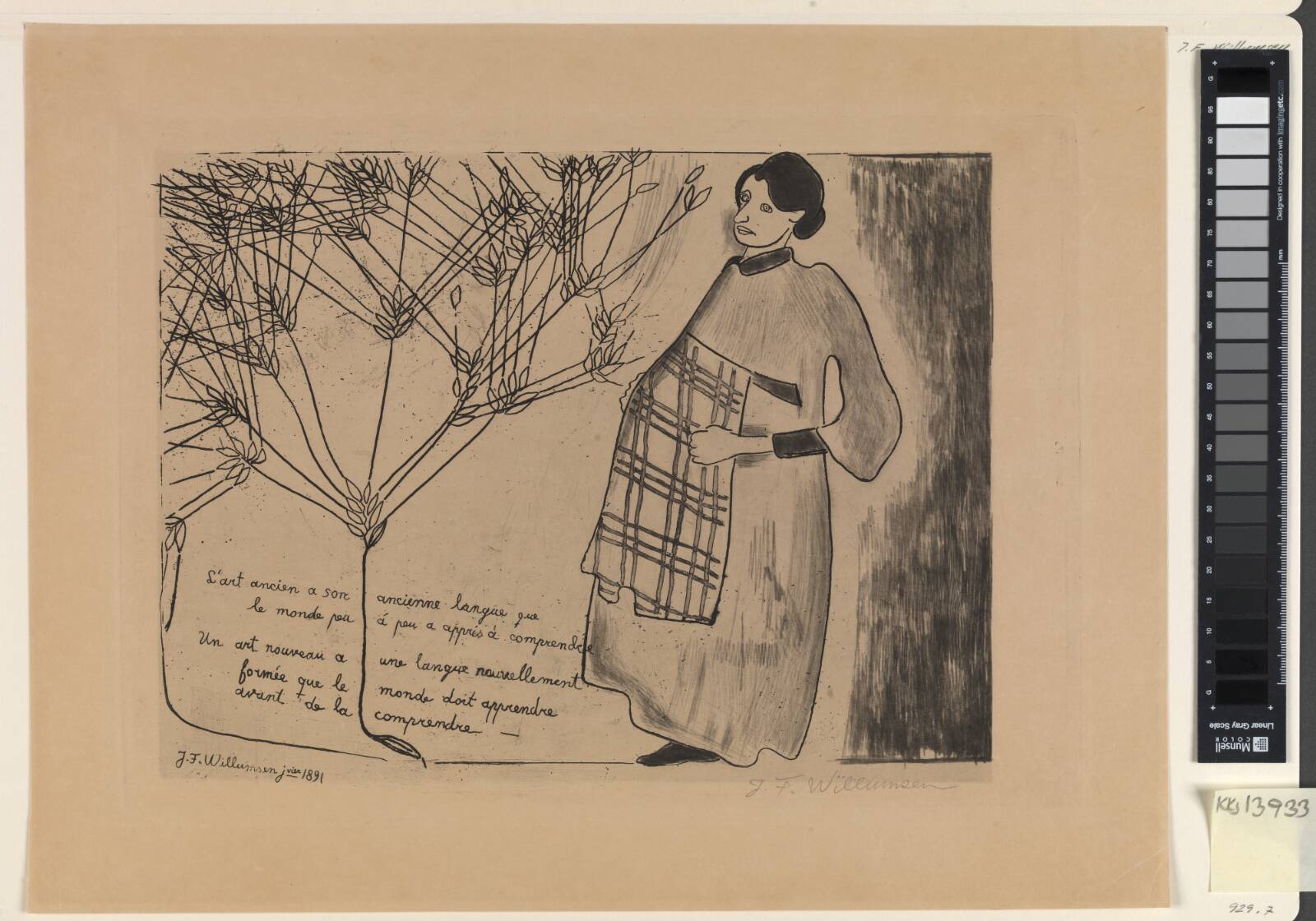 Frugtbarhed, J.F. Willumsen, 1891