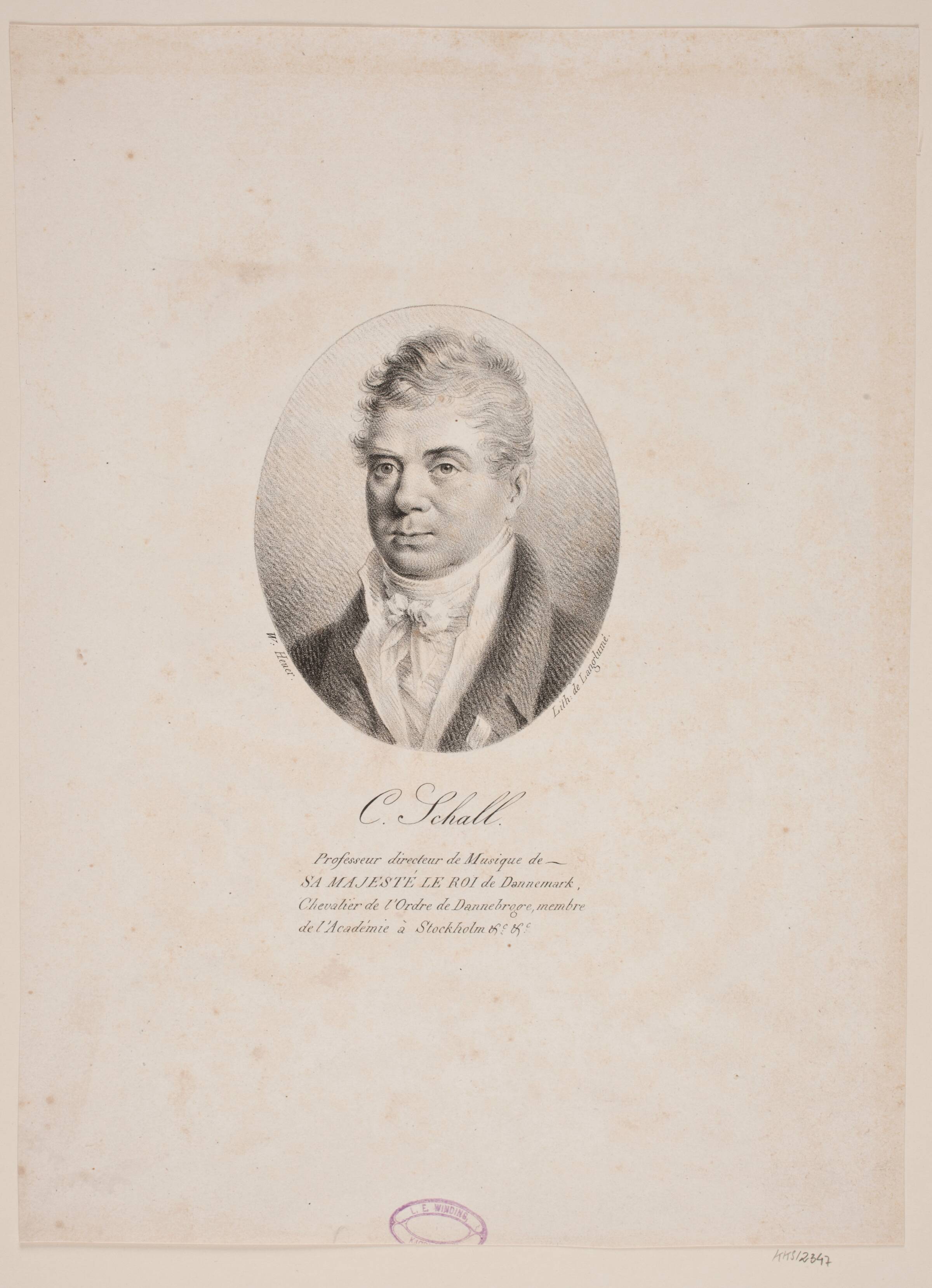 Claus Schall, WIlhelm Heuer, 1786-1824