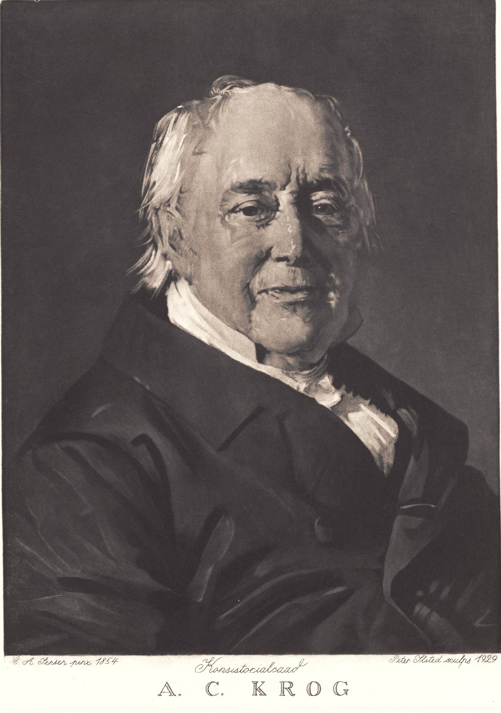 A.C. Krog, Peter Ilsted, 1929