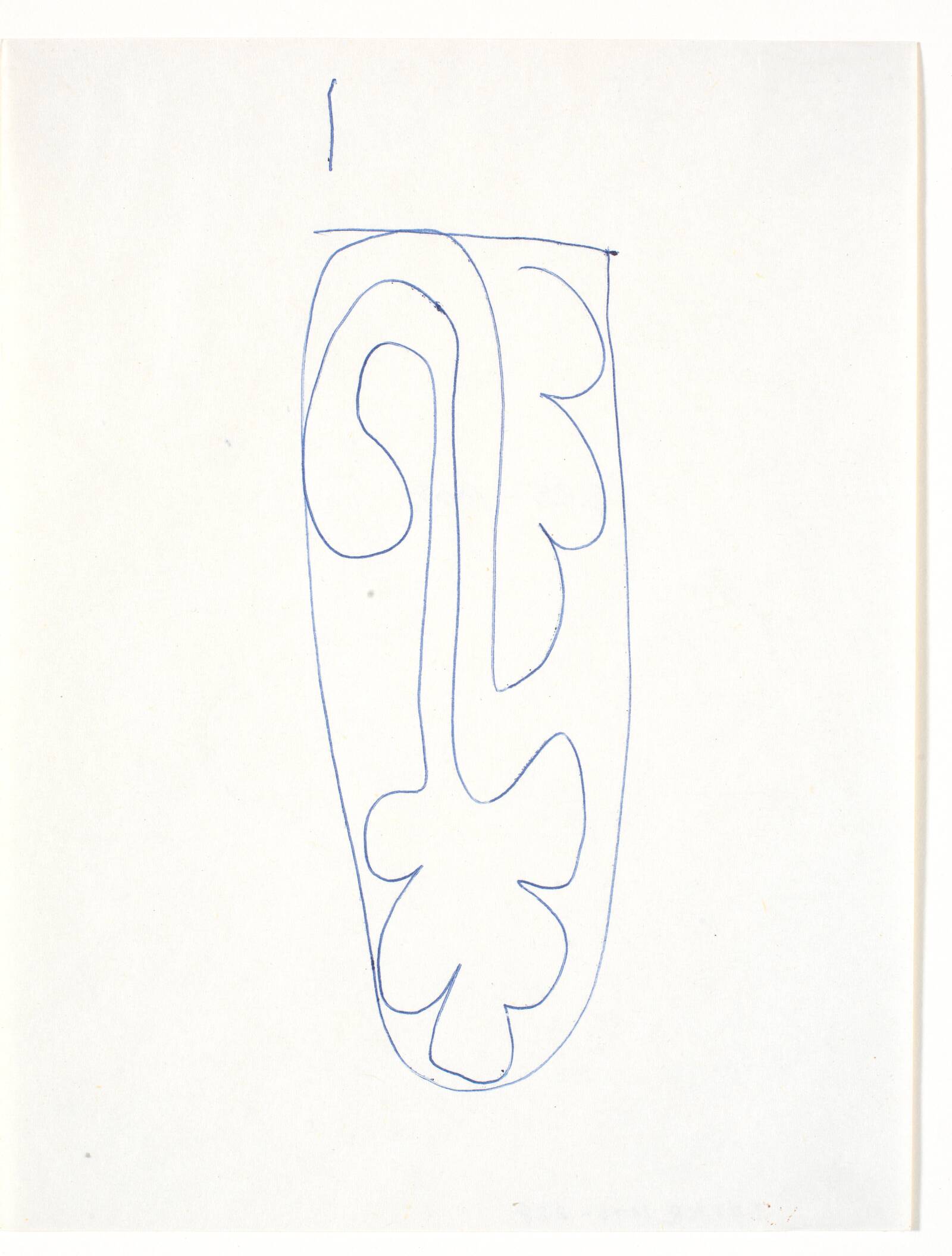 Visuel note, Lone Høyer Hansen, 1986-1989