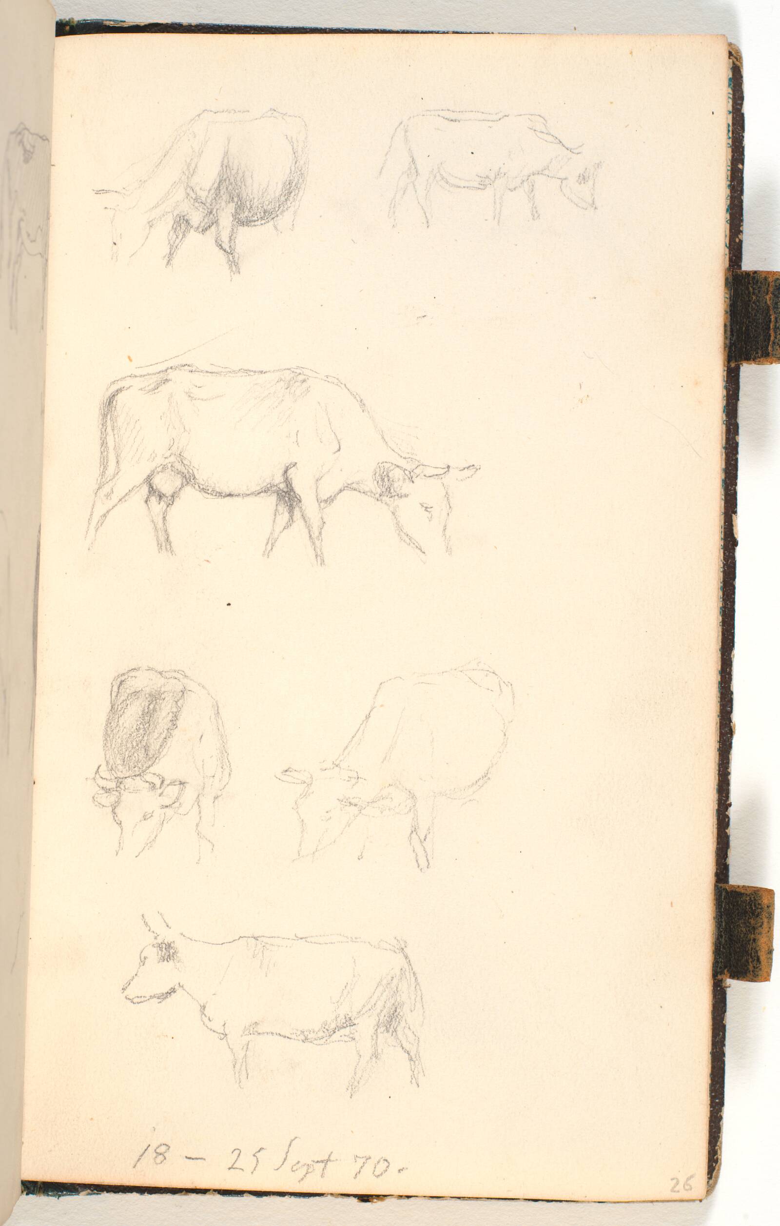 Seks køer, P.C. Skovgaard, 1870