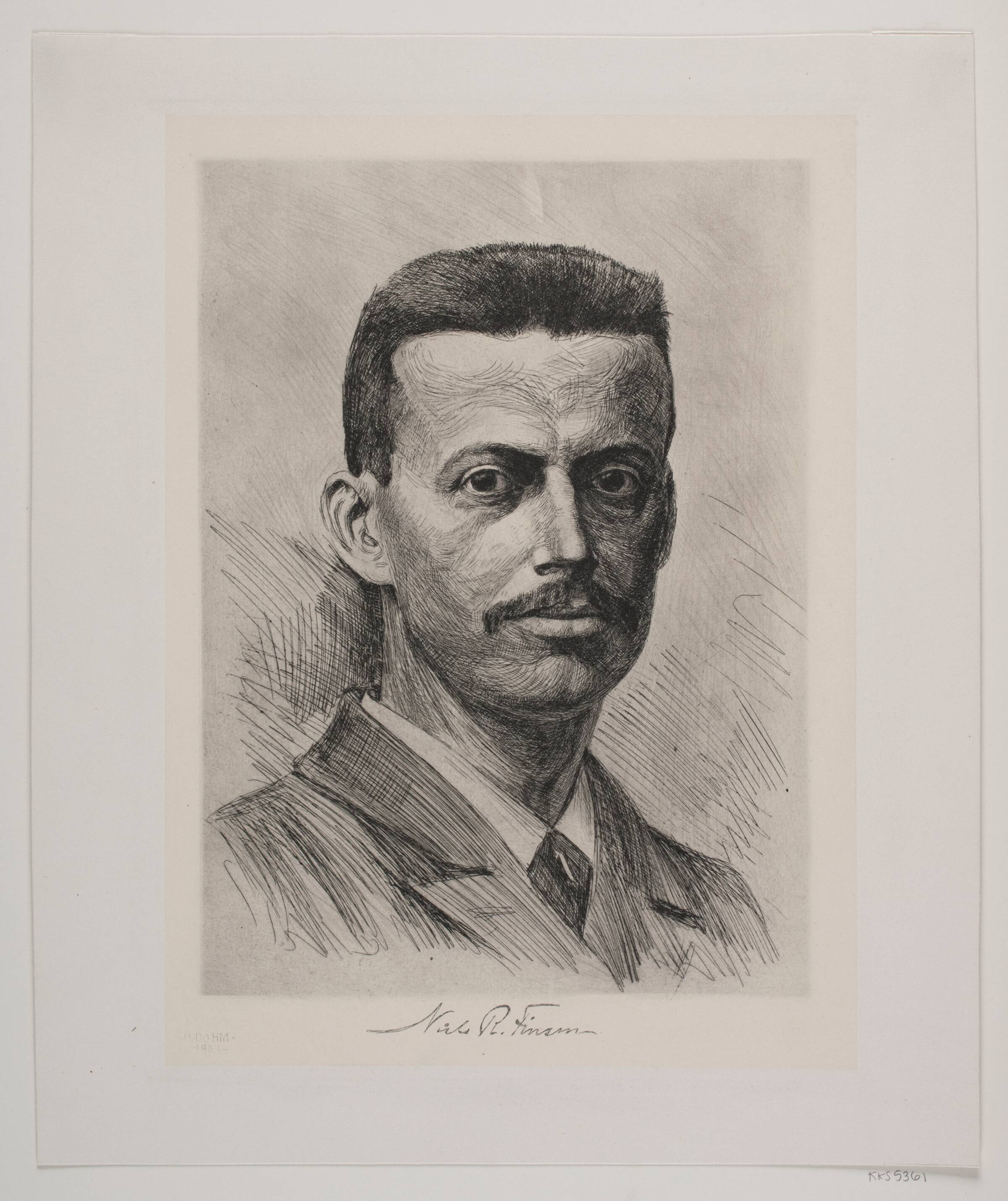 Niels R. Finsen, Heinrich Dohm, 1904