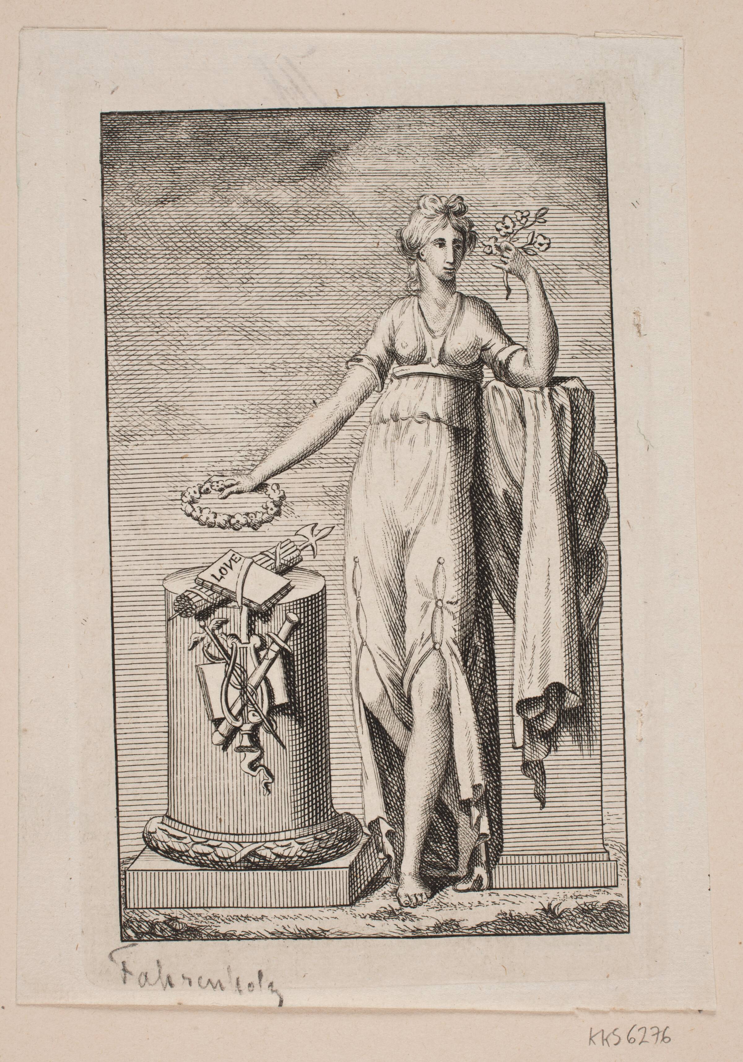 Titelblad: "Justitia", Georg Fahrenholtz, 1783