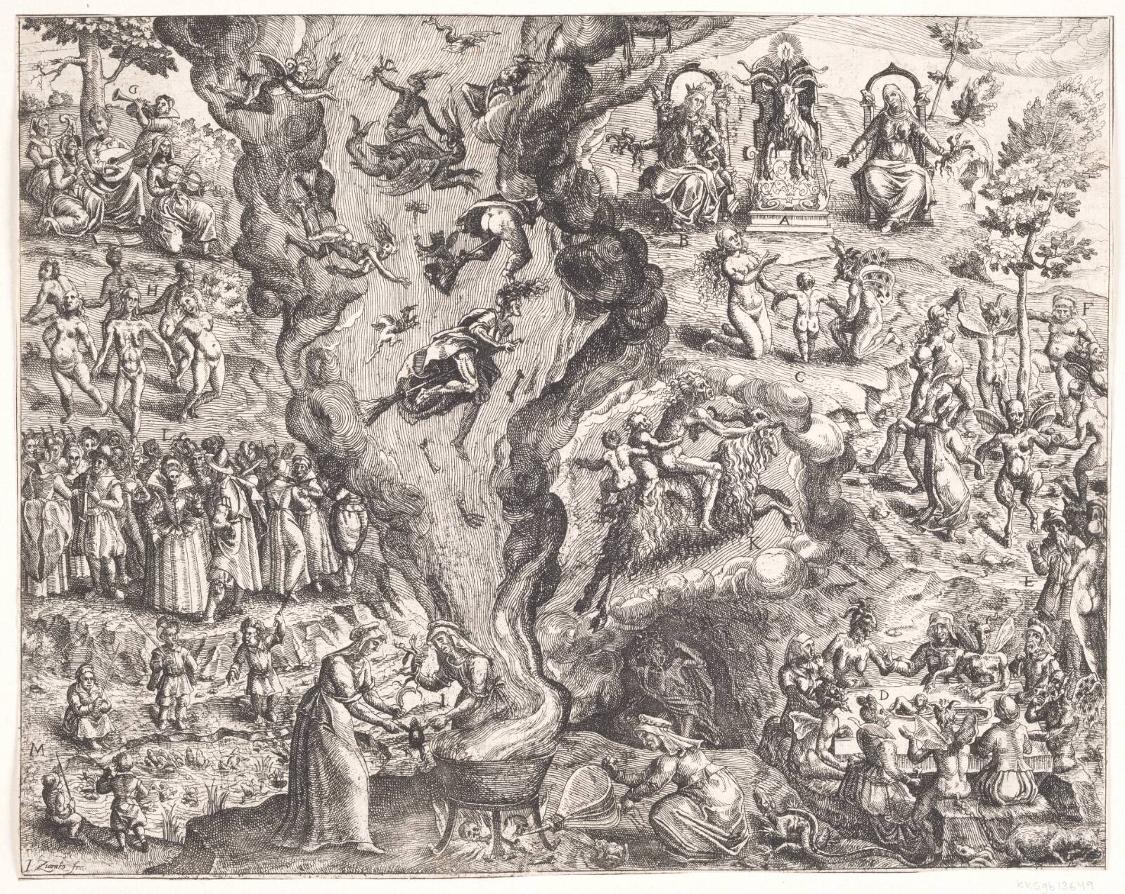 Heksekøkken, Andries Jacobsz. Stock, 1608-1612