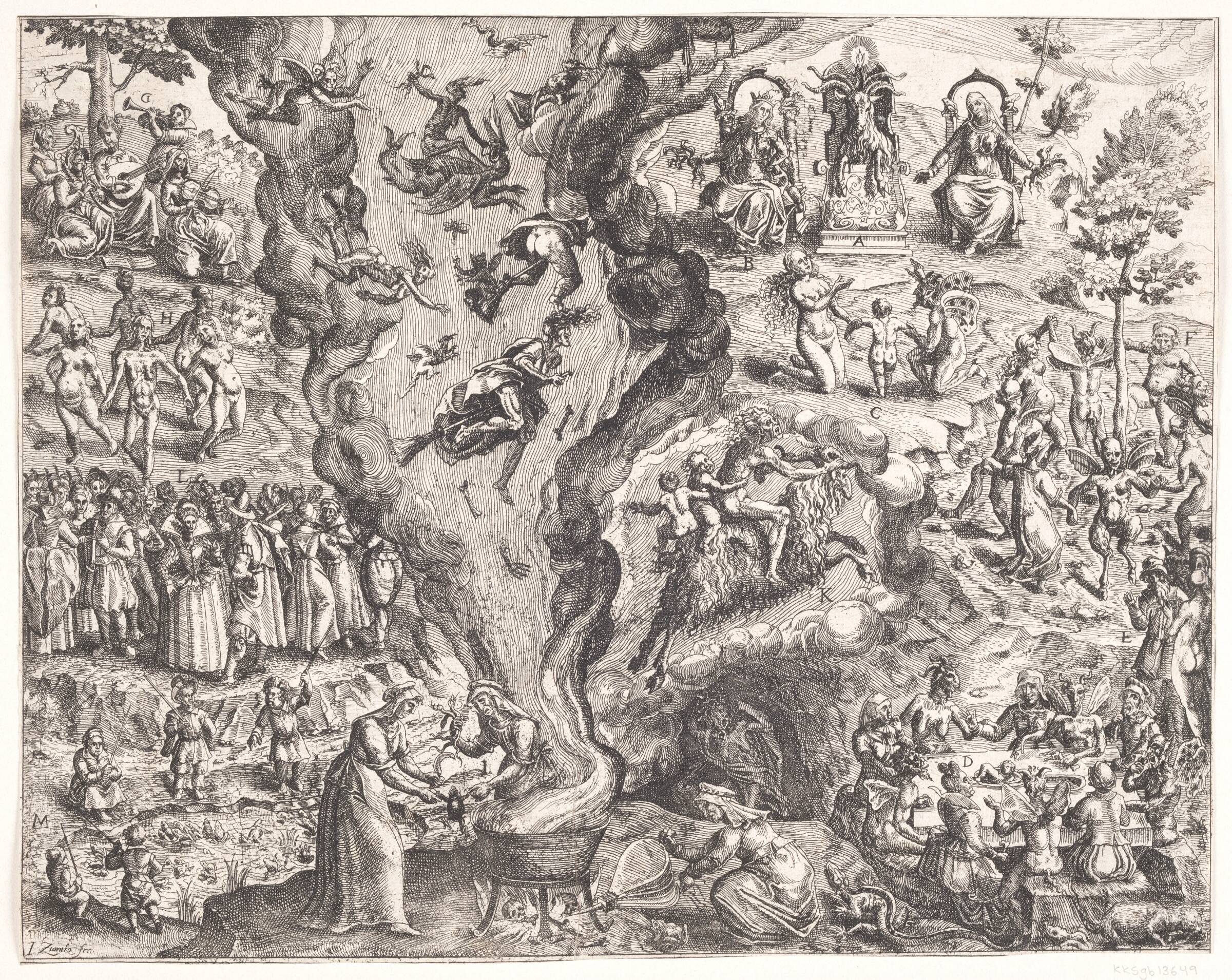 Heksekøkken, Andries Jacobsz. Stock, 1608-1612