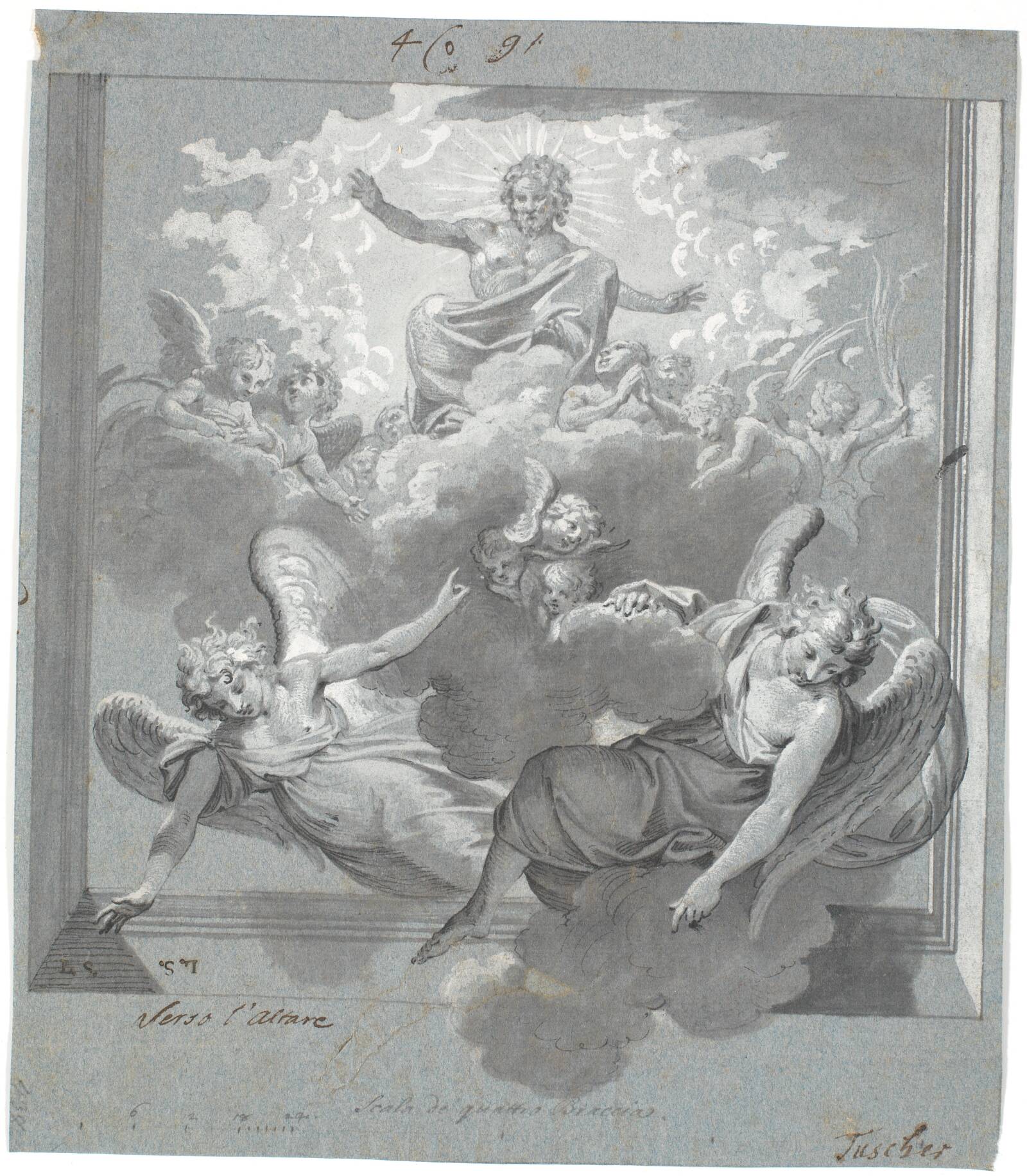 Kristi himmelfart, Marcus Tuscher, 1743-1746